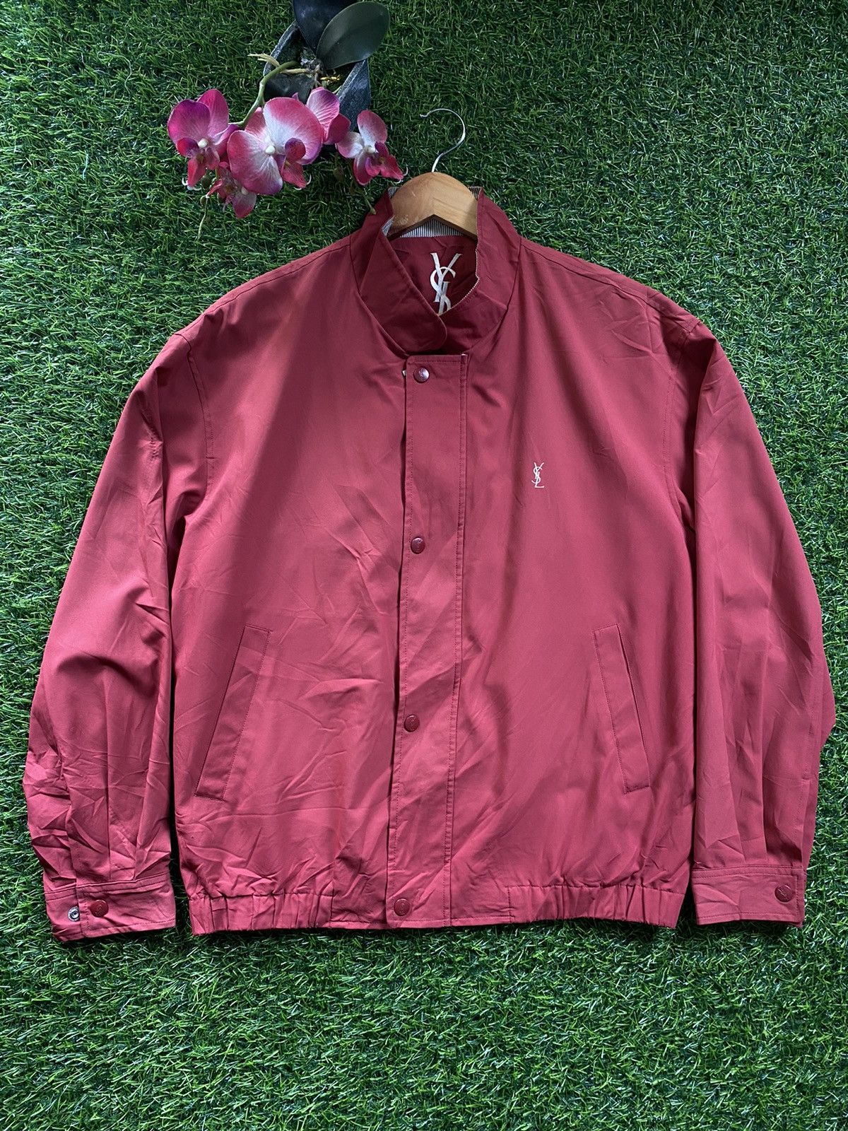 Vintage × Yves Saint Laurent Ysl Coach Jacket Size US L / EU 52-54 / 3 - 1 Thumbnail