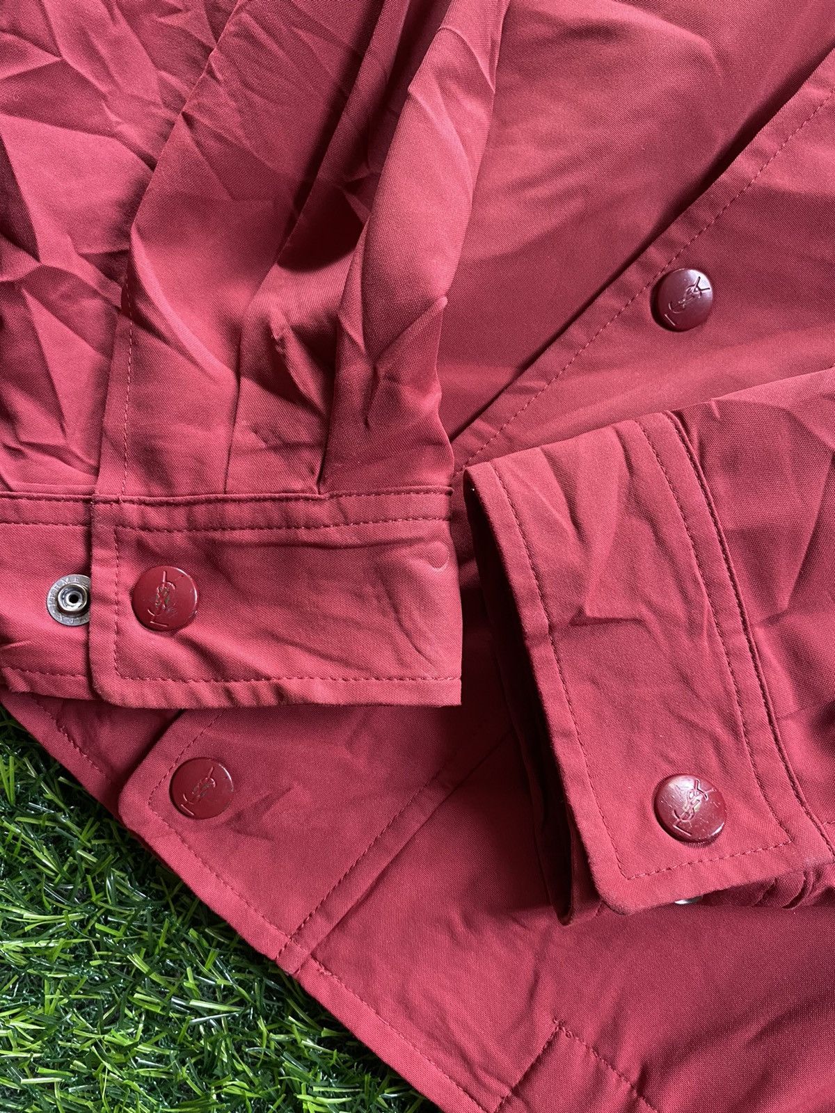 Vintage × Yves Saint Laurent Ysl Coach Jacket Size US L / EU 52-54 / 3 - 3 Thumbnail