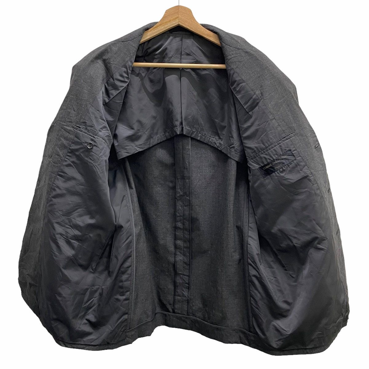 Comme des Garcons × Comme des Garcons Homme × Comme des Garcons Homme Plus 💥 AD1999 COMME DES GARCONS HOMME HYBRID BLAZER JACKET Size US M / EU 48-50 / 2 - 6 Thumbnail