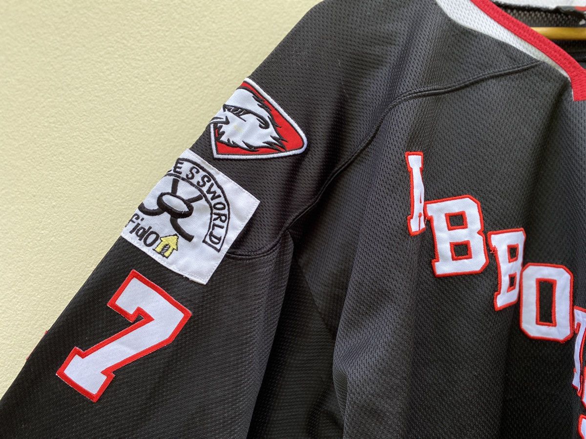 Vintage Vintage 90s Abbotsford Canada ice Hockey Jersey Size US XL / EU 56 / 4 - 5 Thumbnail