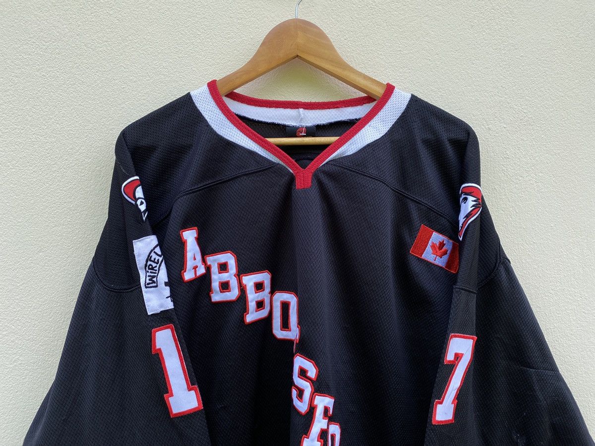 Vintage Vintage 90s Abbotsford Canada ice Hockey Jersey Size US XL / EU 56 / 4 - 2 Thumbnail