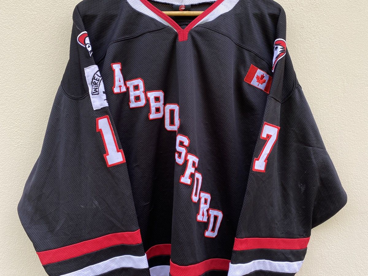 Vintage Vintage 90s Abbotsford Canada ice Hockey Jersey Size US XL / EU 56 / 4 - 3 Thumbnail