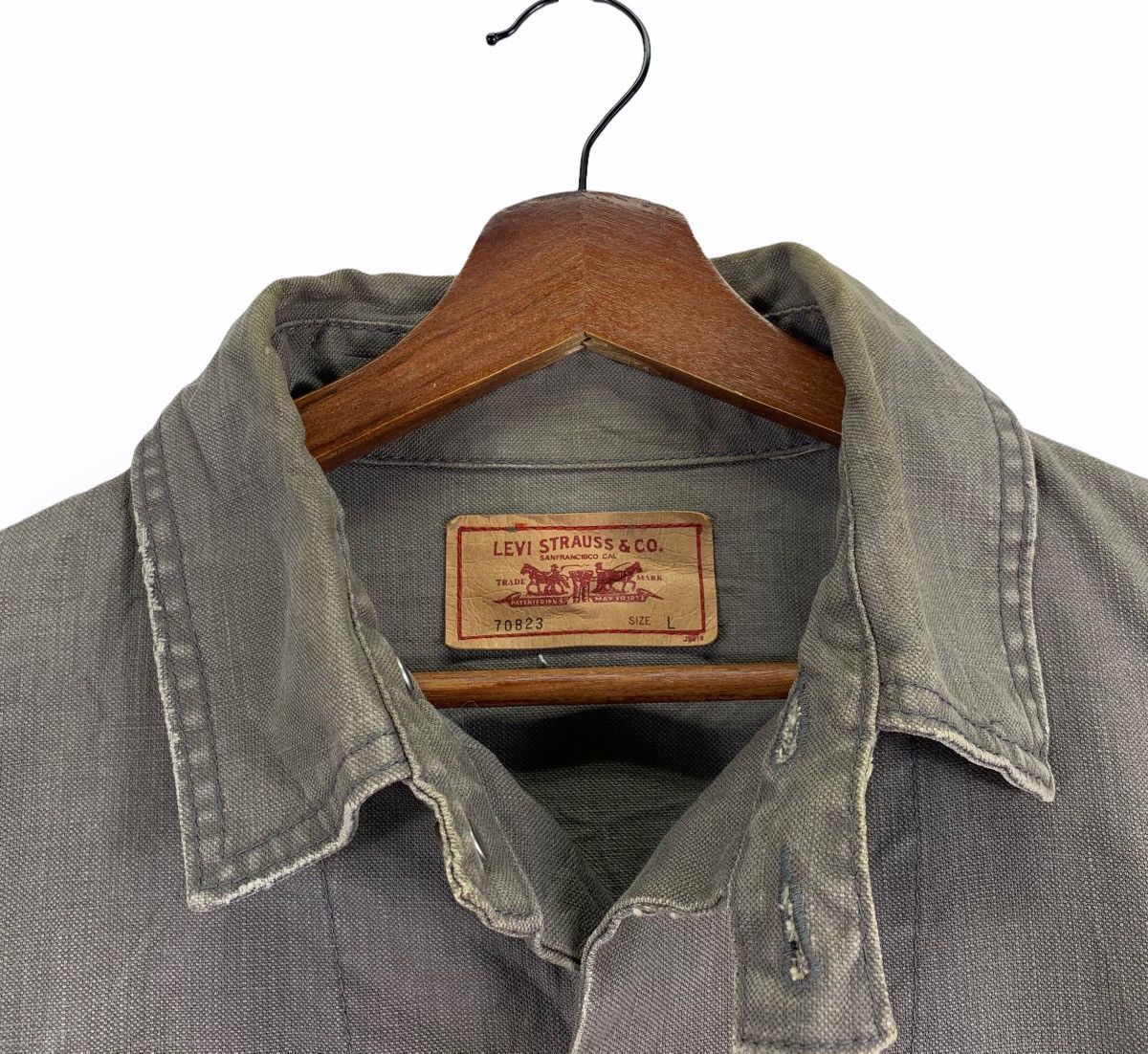 Levi's VINTAGE LEVI’S TRUCKER DENIM CHORE JACKET Size US L / EU 52-54 / 3 - 5 Thumbnail