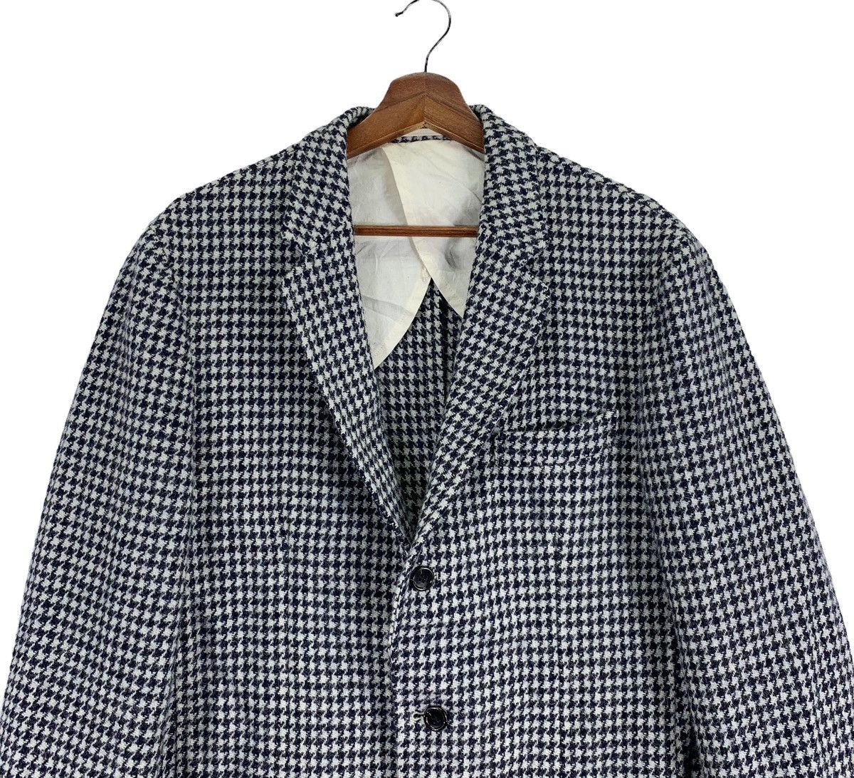 Beams Plus × Harris Tweed × Japanese Brand VINTAGE BEAMS LIGHTS X HARRIS TWEED HAND WOVEN COAT JACKET Size US XXL / EU 58 / 5 - 3 Thumbnail