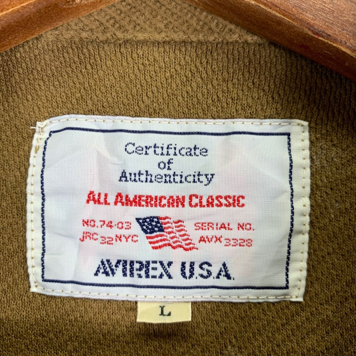 Avirex × Vintage VINTAGE AVIREX USA MULTIPLE POCKET BUTTON JACKET Size US L / EU 52-54 / 3 - 6 Thumbnail