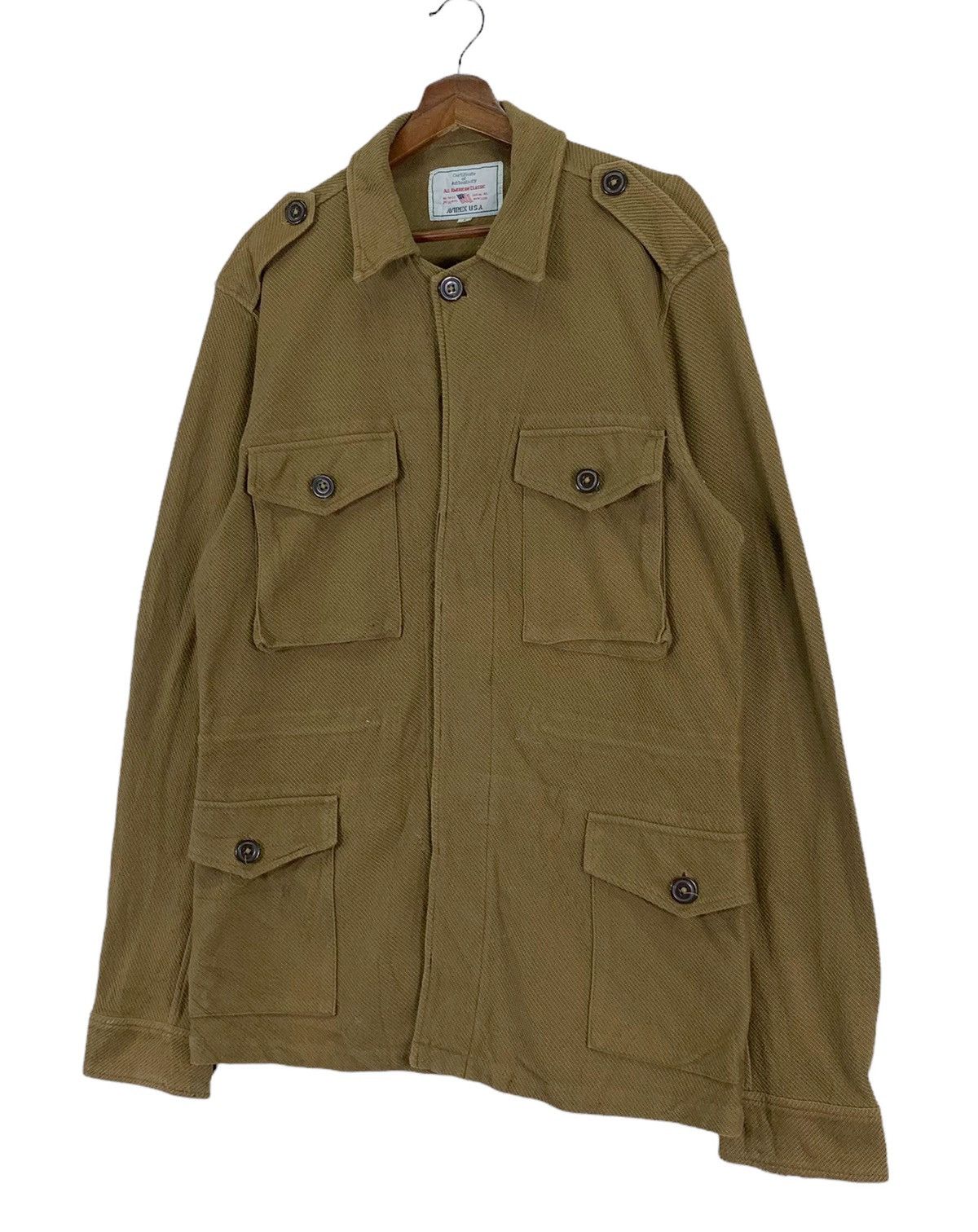 Avirex × Vintage VINTAGE AVIREX USA MULTIPLE POCKET BUTTON JACKET Size US L / EU 52-54 / 3 - 2 Thumbnail