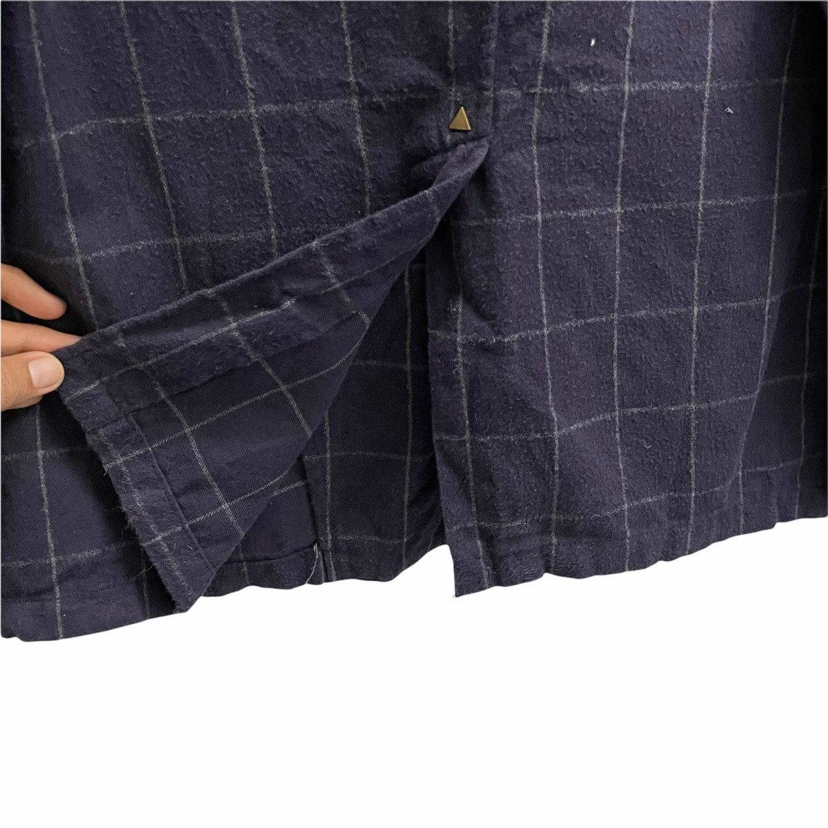 Issey Miyake × Japanese Brand × Ne-Net 💥Ne-net by Issey Miyake Button Tartan Jacket Size US M / EU 48-50 / 2 - 7 Thumbnail