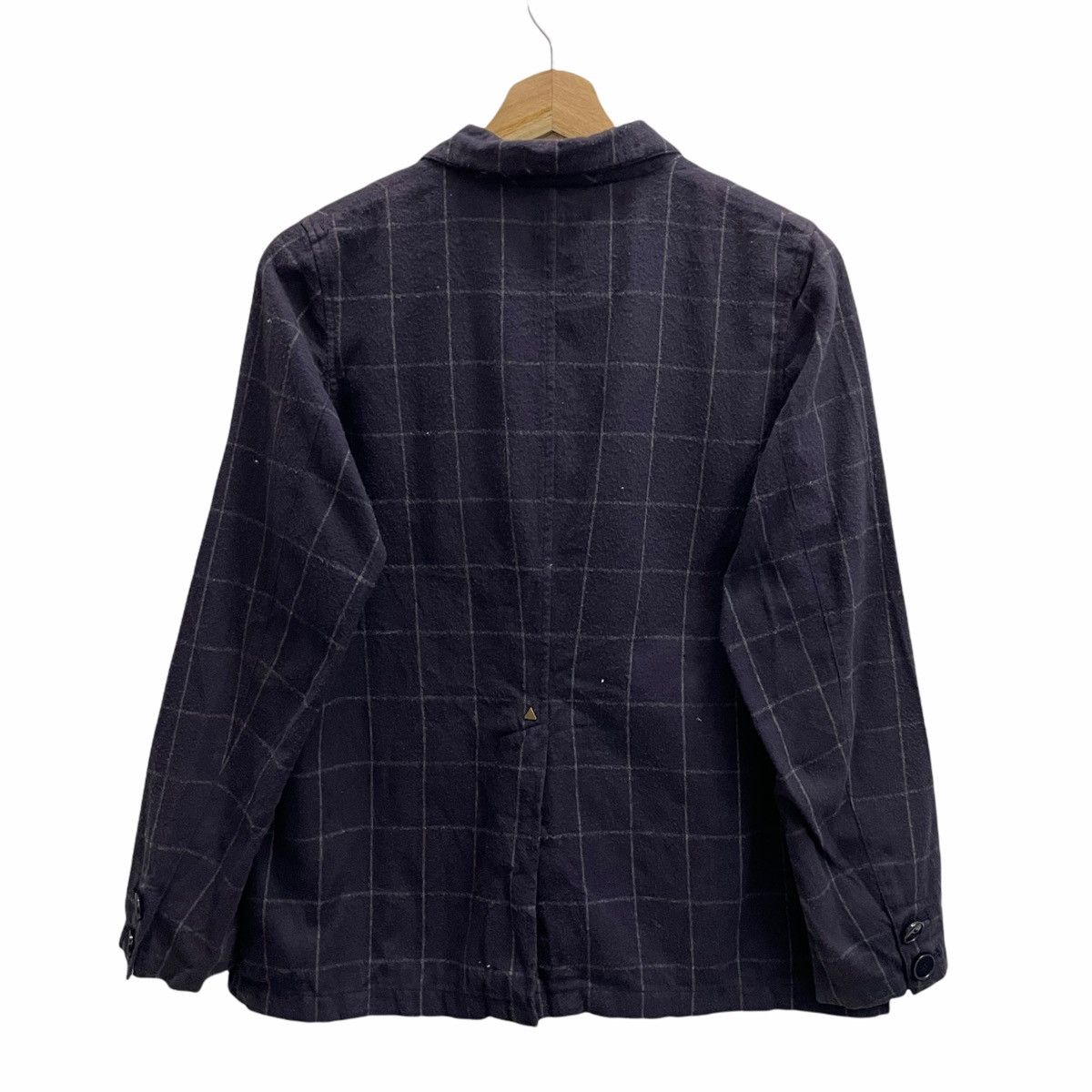 Issey Miyake × Japanese Brand × Ne-Net 💥Ne-net by Issey Miyake Button Tartan Jacket Size US M / EU 48-50 / 2 - 6 Thumbnail