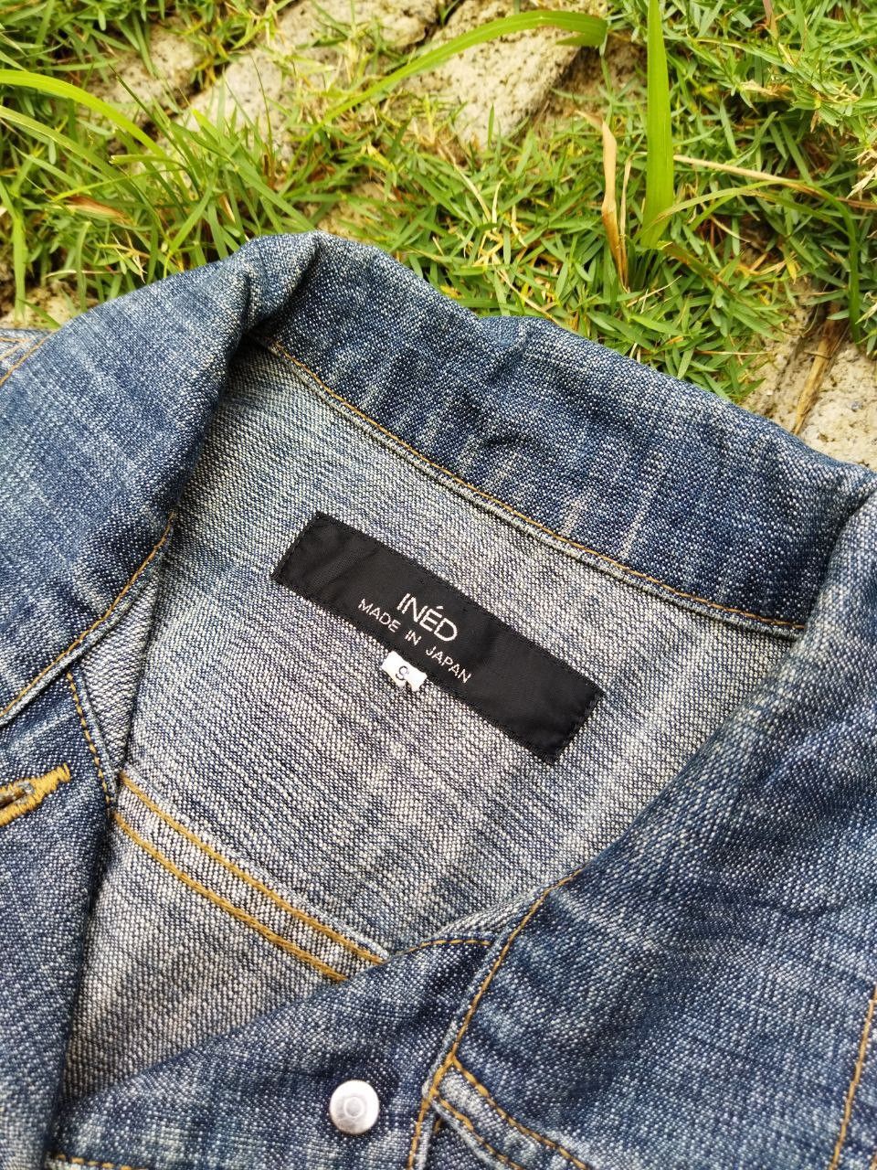 Yohji Yamamoto Ined Japan by Yohji Yamamoto Denim Jacket Size M / US 6-8 / IT 42-44 - 4 Thumbnail