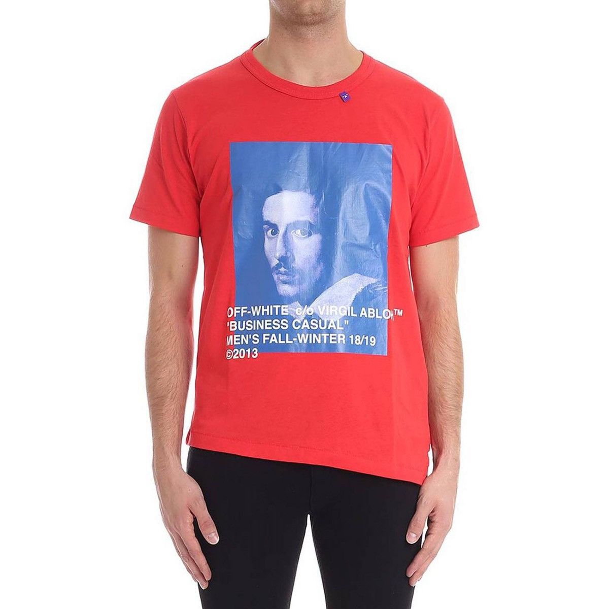 Off-White Off white Bernini RED TEE Size US S / EU 44-46 / 1 - 3 Thumbnail