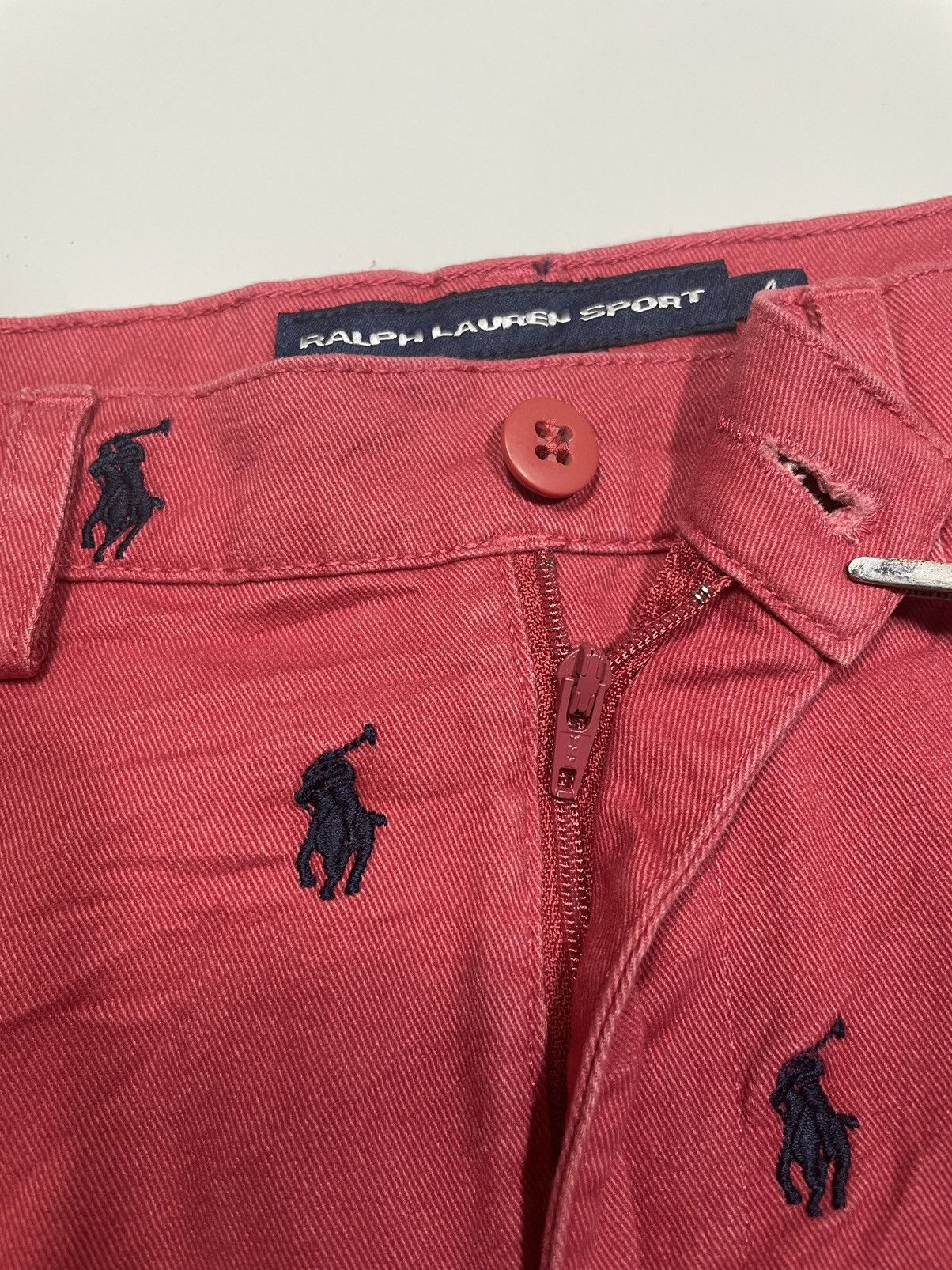 Polo Ralph Lauren × Vintage Vintage Polo Ralph Lauren Skirt Pony Logo Monogram embroider Size 31" - 3 Thumbnail