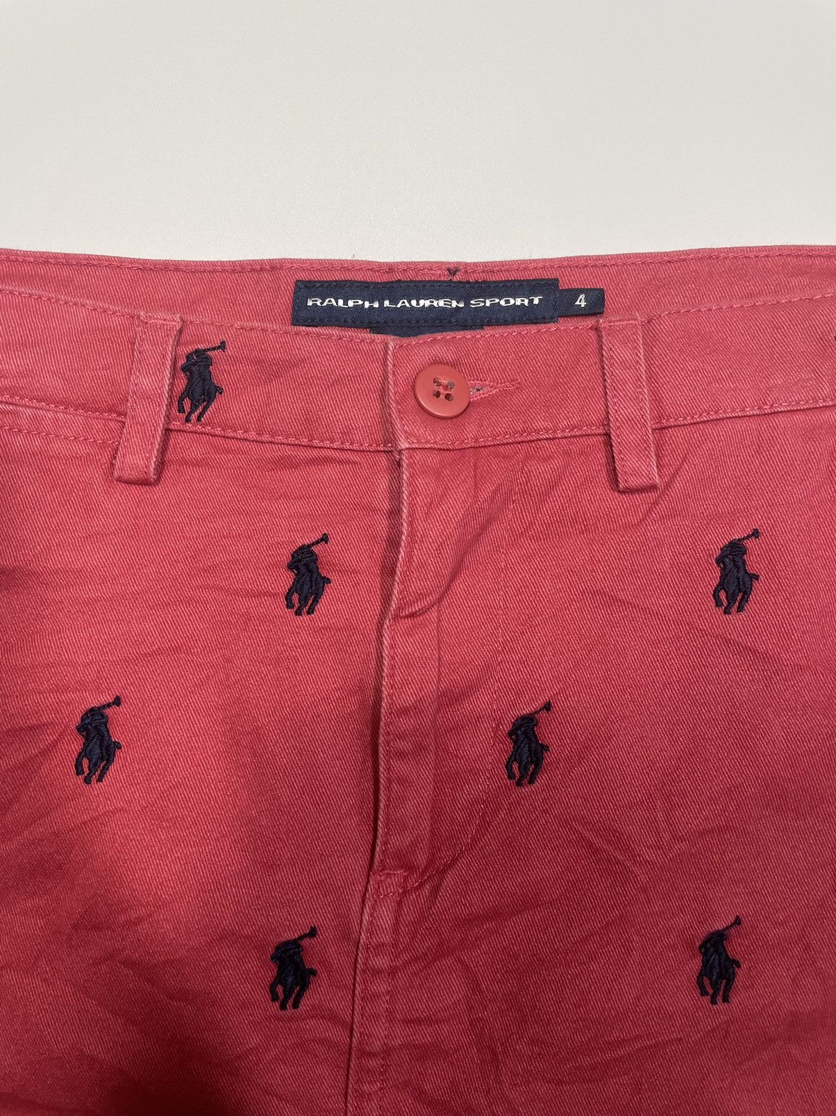 Polo Ralph Lauren × Vintage Vintage Polo Ralph Lauren Skirt Pony Logo Monogram embroider Size 31" - 2 Thumbnail