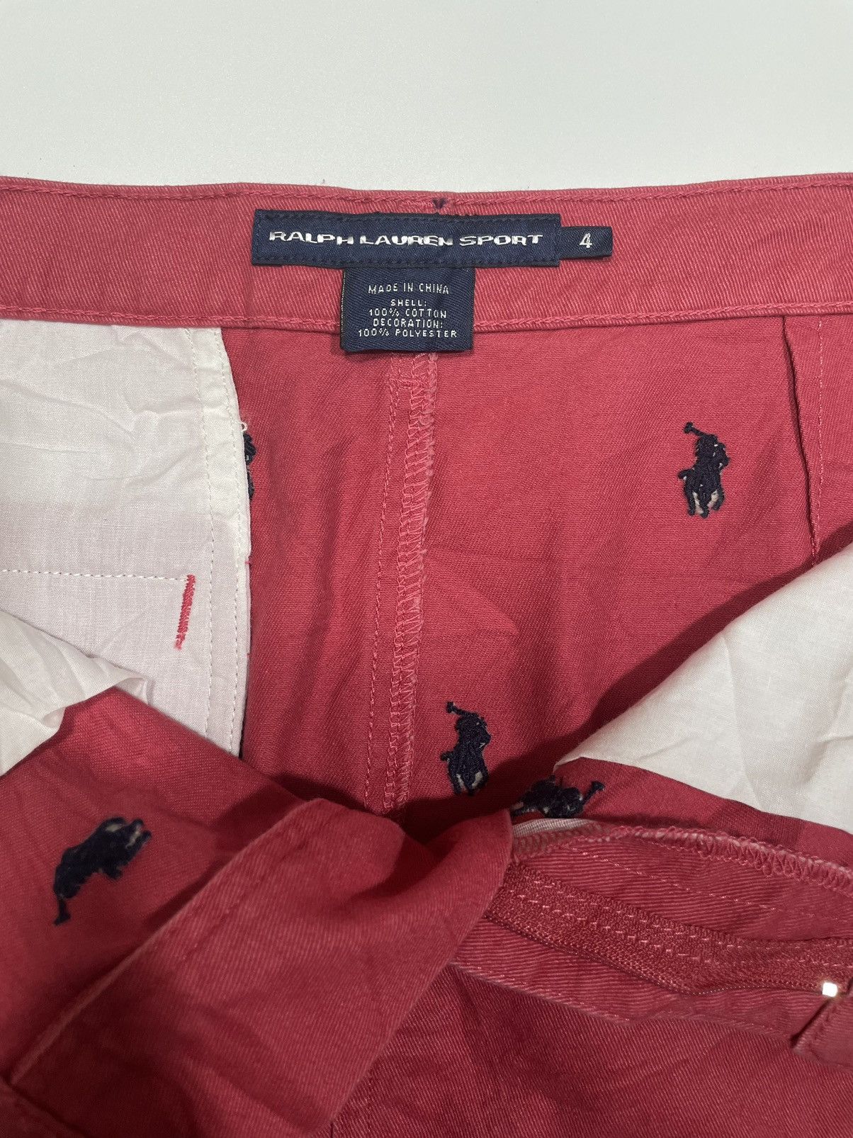 Polo Ralph Lauren × Vintage Vintage Polo Ralph Lauren Skirt Pony Logo Monogram embroider Size 31" - 4 Thumbnail