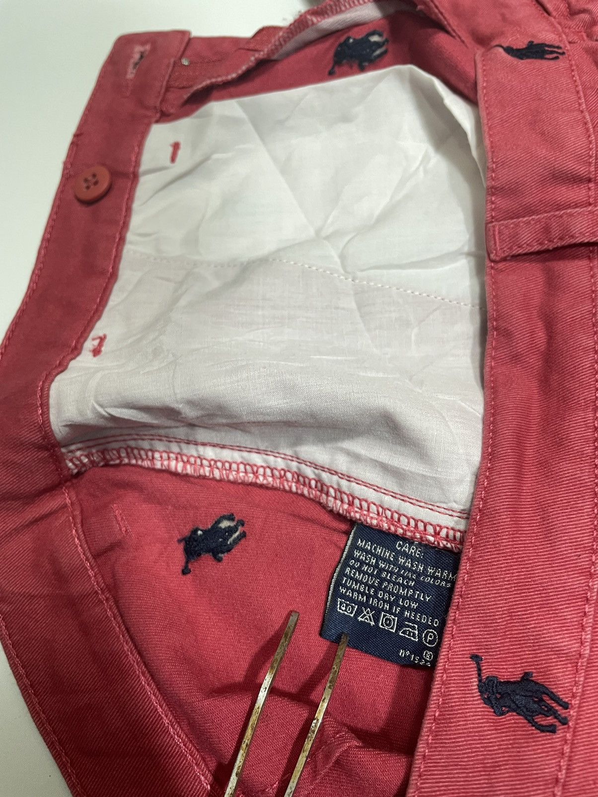 Polo Ralph Lauren × Vintage Vintage Polo Ralph Lauren Skirt Pony Logo Monogram embroider Size 31" - 5 Thumbnail