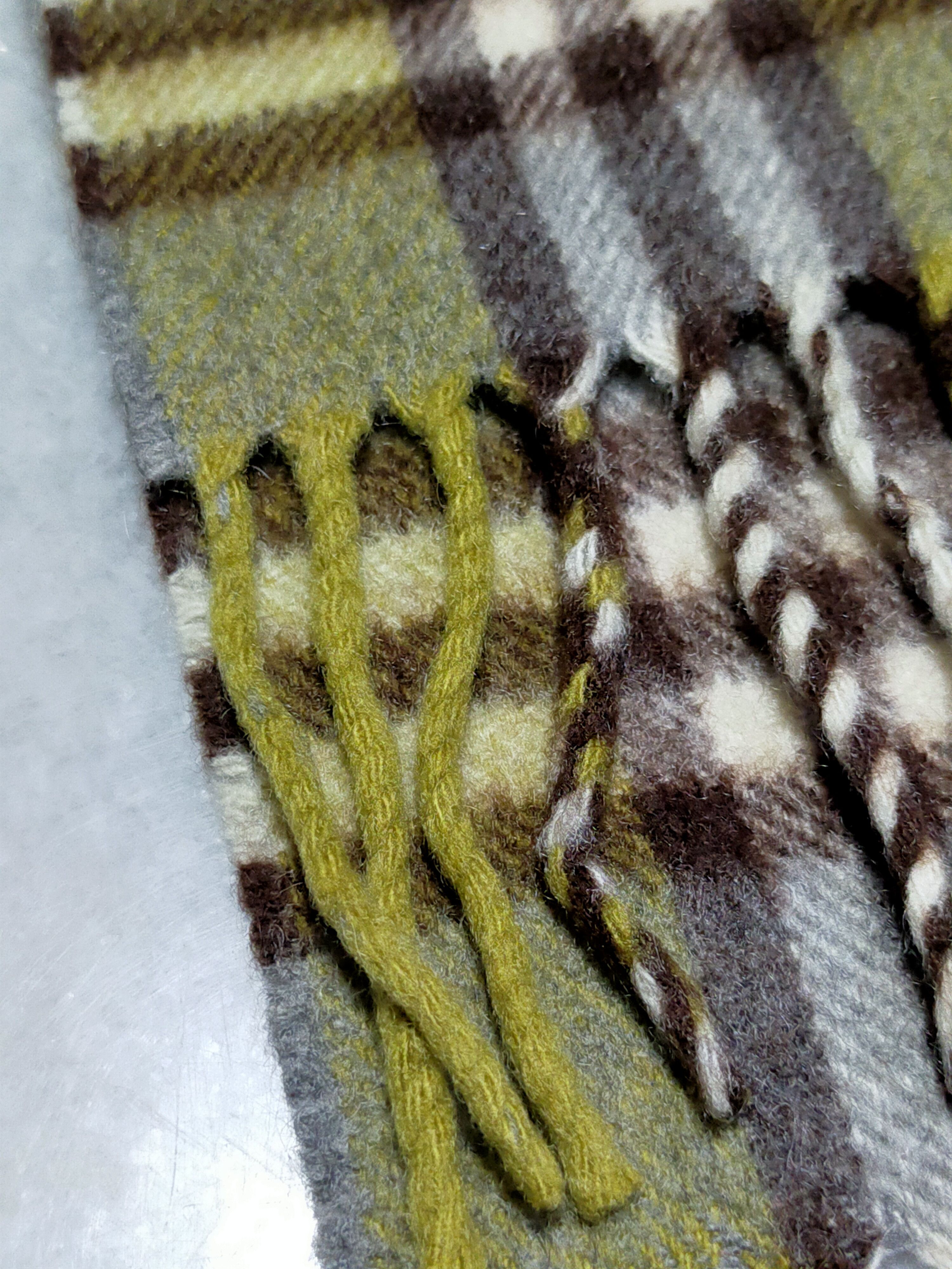 Burberry × Vintage BURBERRYS SCARF CHECK PATTERN MUFFLER CASHMERE Size ONE SIZE - 6 Thumbnail