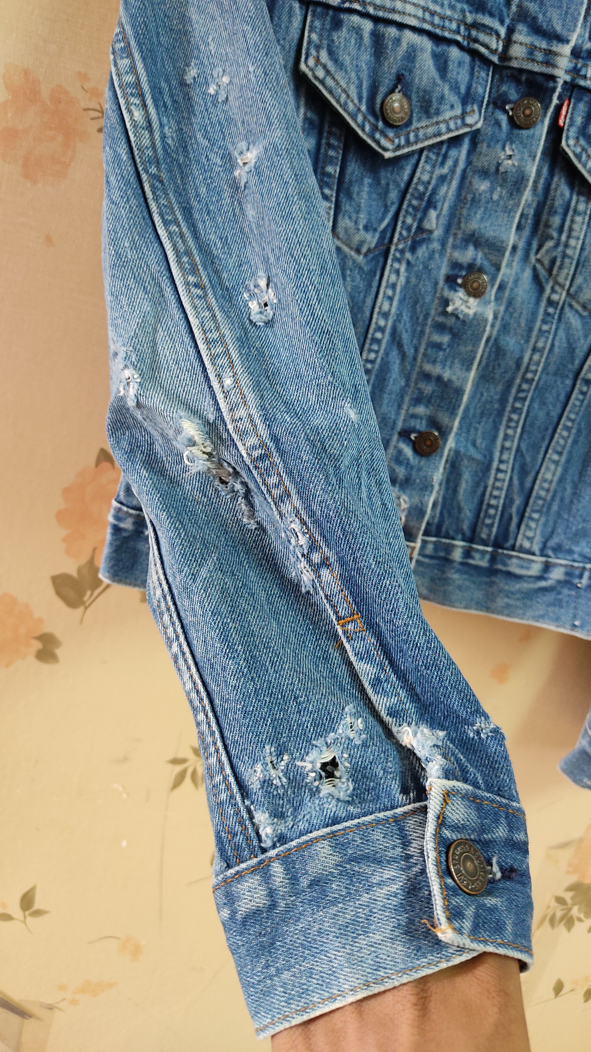 Vintage Levi's Distressed Denim Jacket