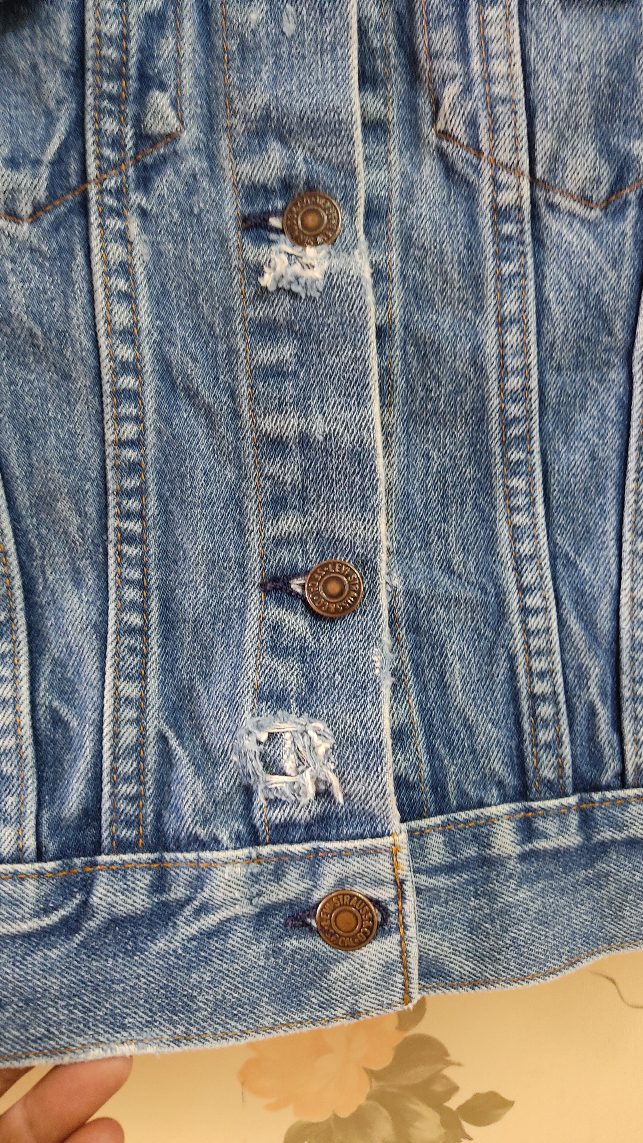 Vintage Levi's Distressed Denim Jacket