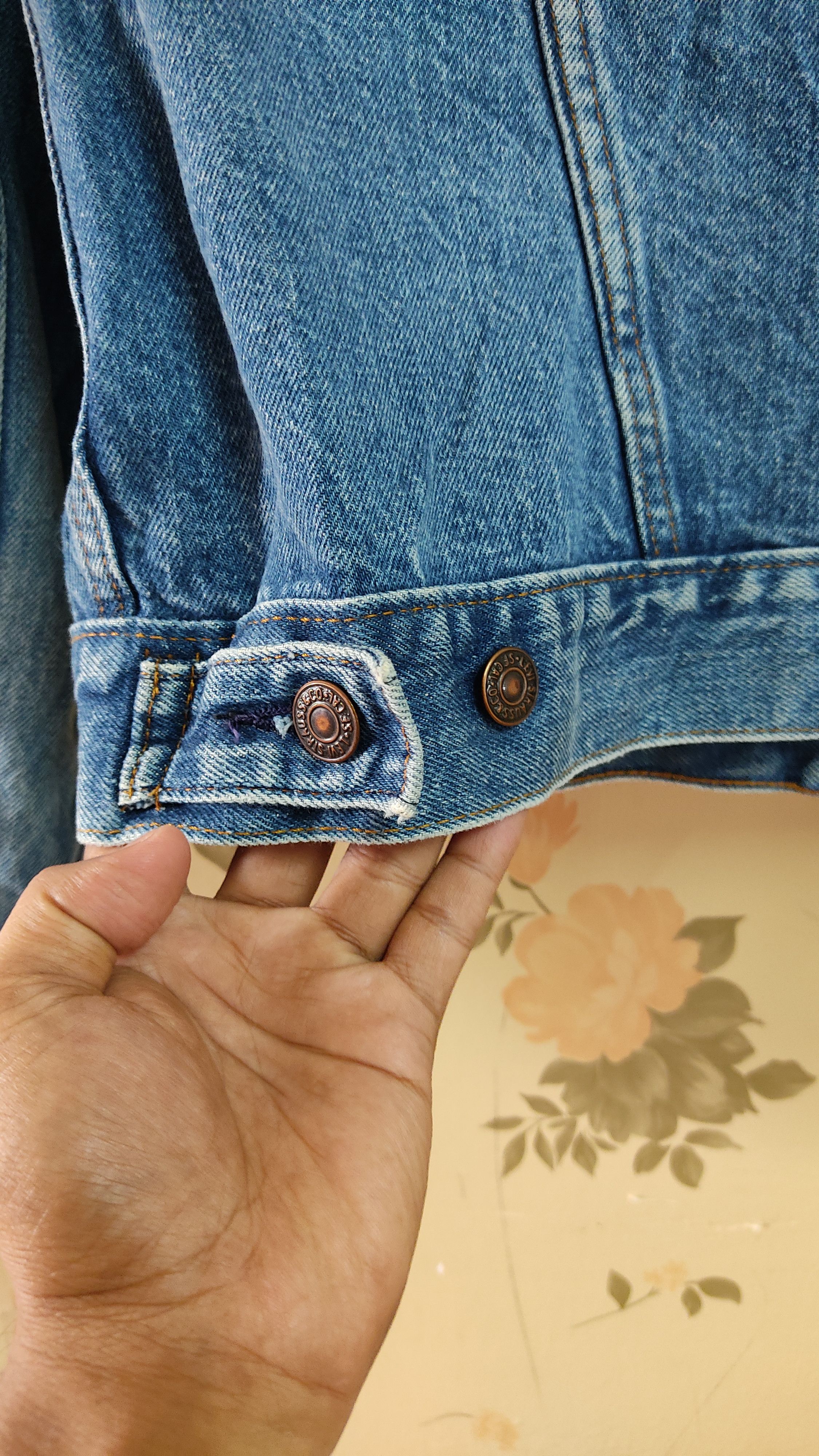 Vintage Levi's Distressed Denim Jacket