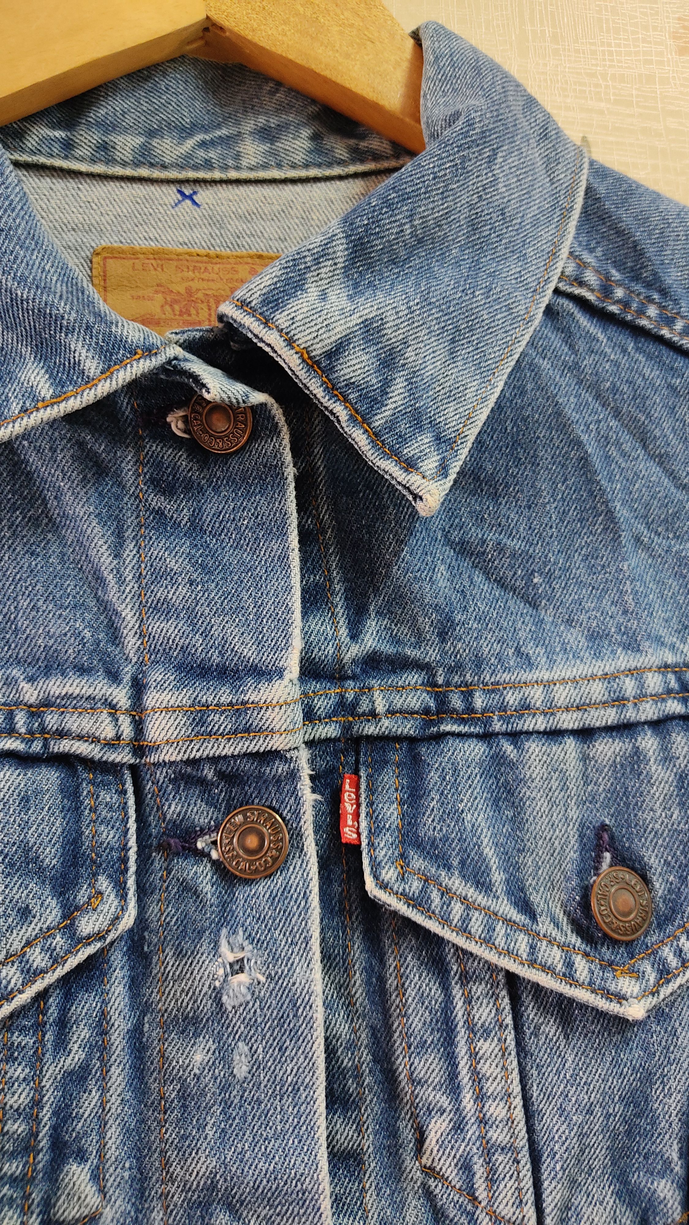 Vintage Levi's Distressed Denim Jacket