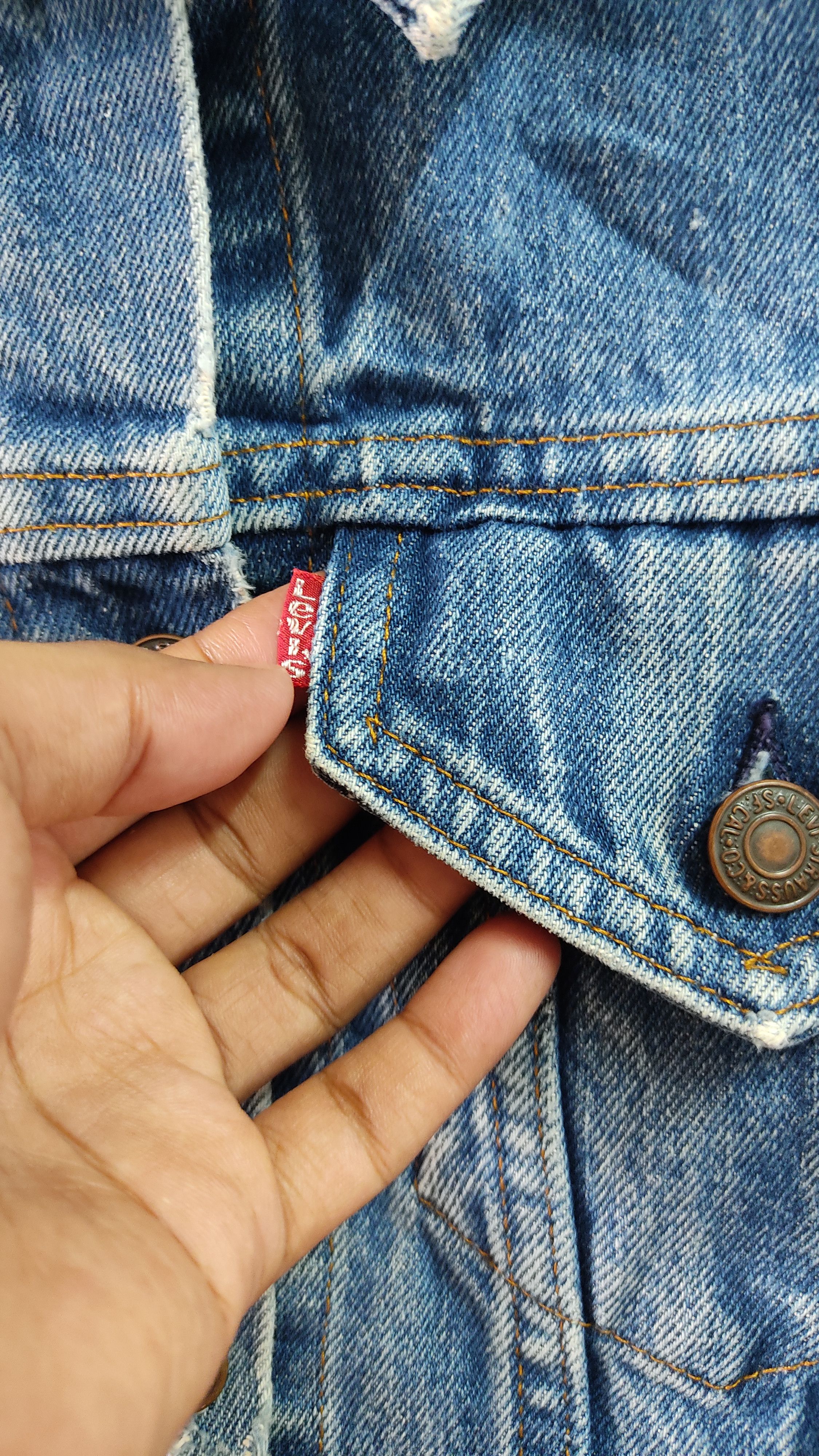 Vintage Levi's Distressed Denim Jacket