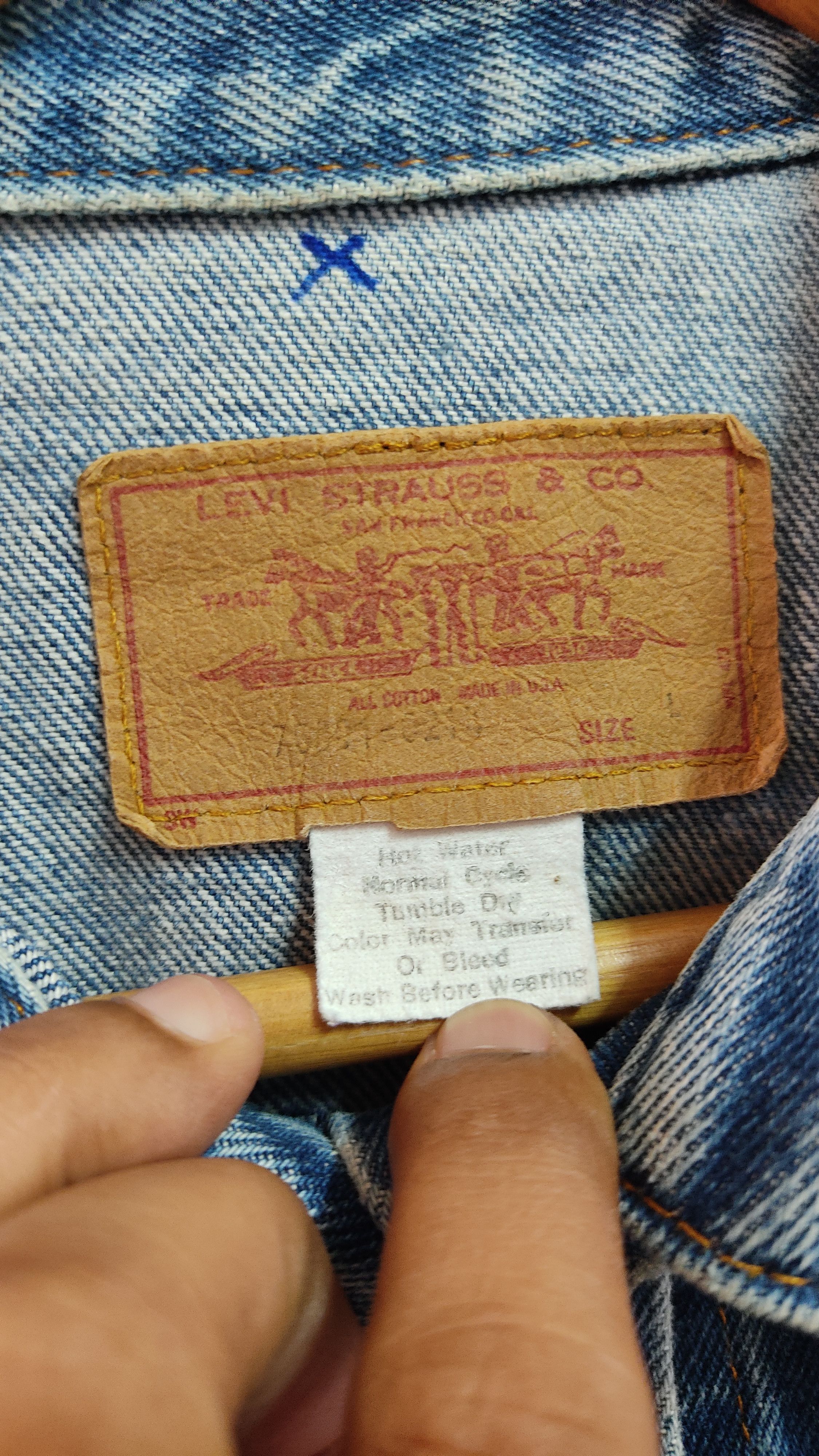 Vintage Levi's Distressed Denim Jacket