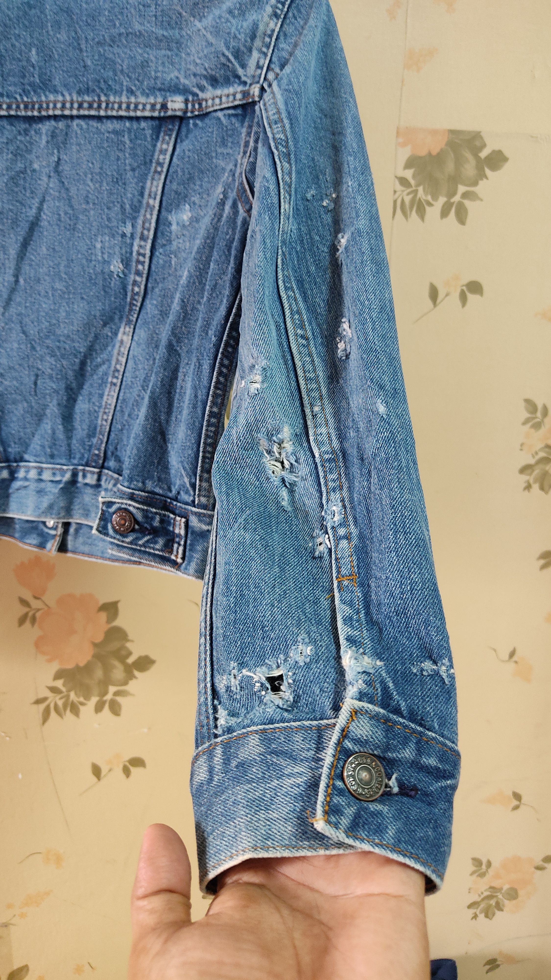 Vintage Levi's Distressed Denim Jacket