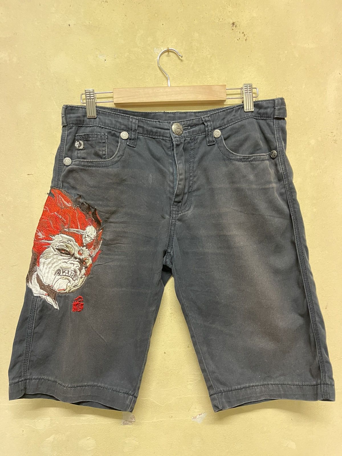 Vintage Jizo Botsatsu Short Pants By Nippon Blue