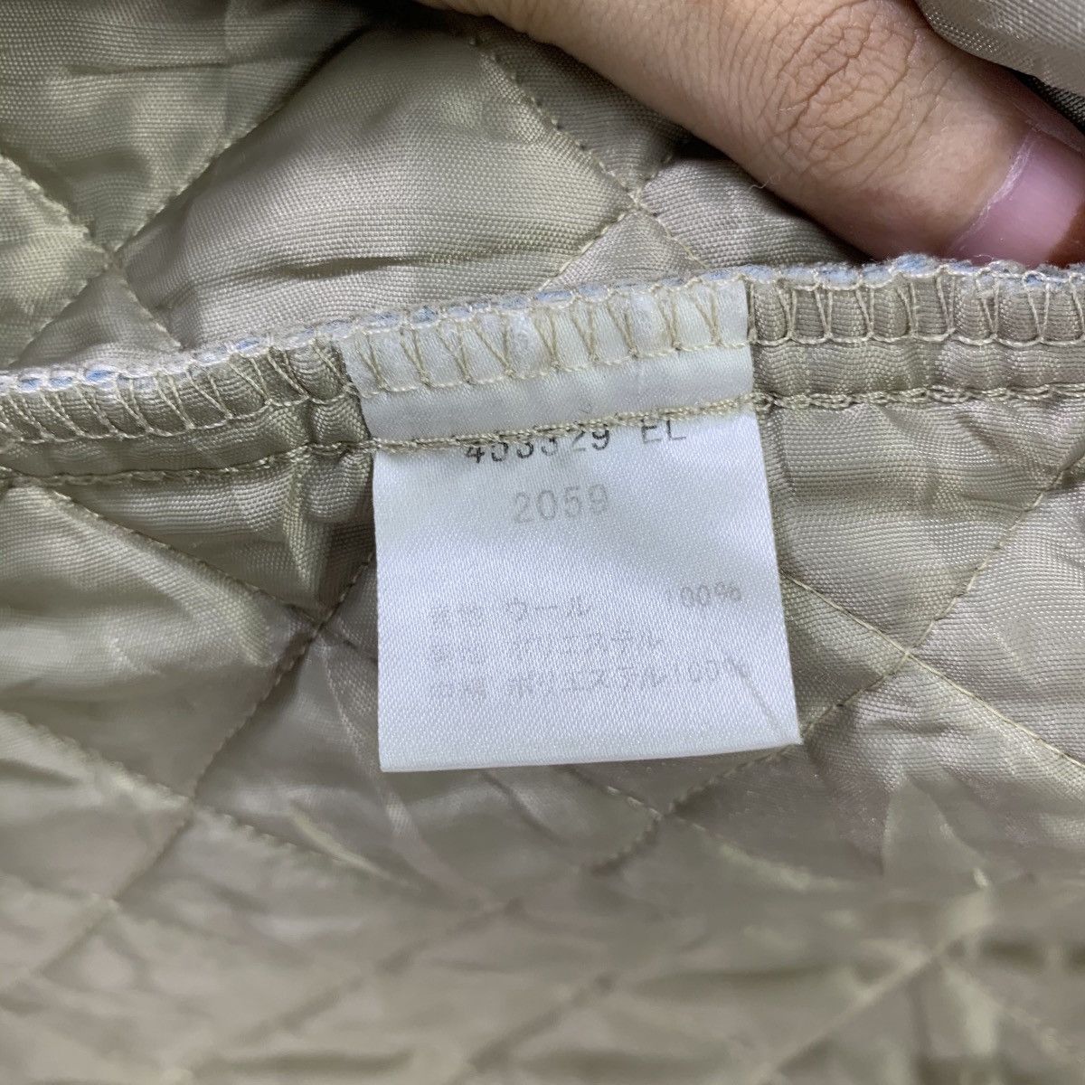Mackintosh × Paul Smith VINTAGE PAUL SMITH MACKINTOSH QUILTED JACKET WOOL Size US M / EU 48-50 / 2 - 10 Thumbnail