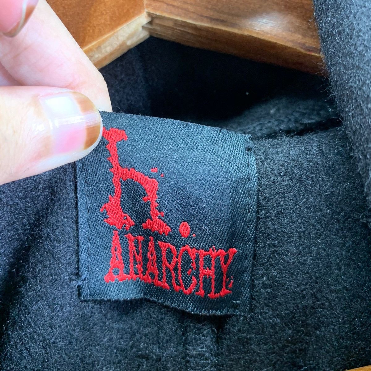 Vintage VINTAGE ANARCHY HOODIE JACKET Size US M / EU 48-50 / 2 - 5 Thumbnail