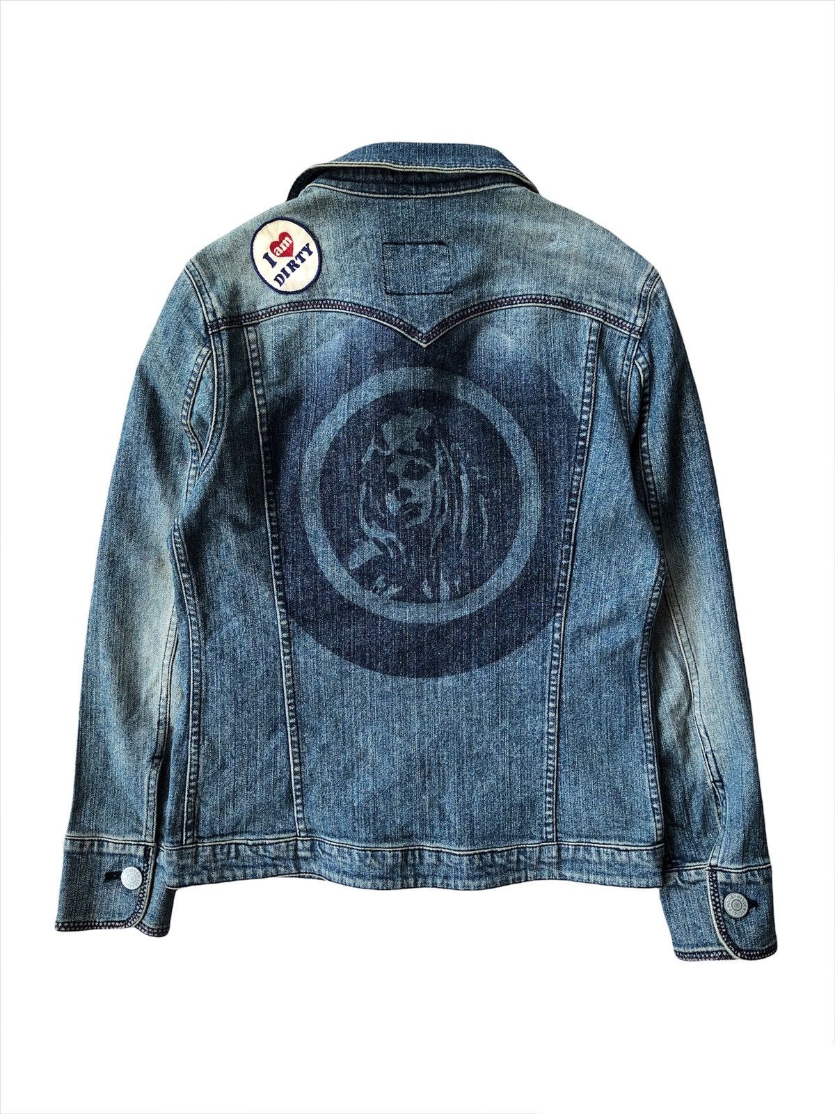 Hysteric Glamour GRAIL🔥90s Hysteric Glamour "Love Buzz" Nirvana Denim Jacket Size US S / EU 44-46 / 1 - 3 Thumbnail