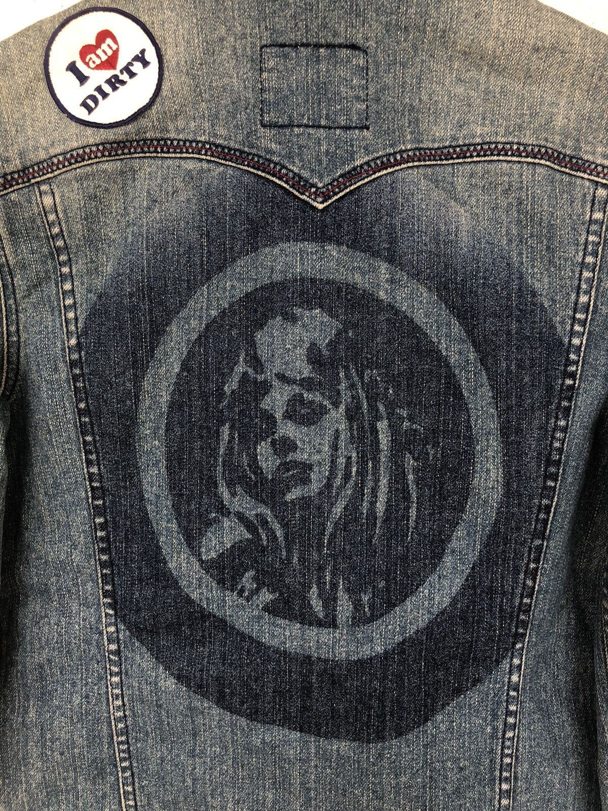 Hysteric Glamour GRAIL🔥90s Hysteric Glamour "Love Buzz" Nirvana Denim Jacket Size US S / EU 44-46 / 1 - 9 Thumbnail