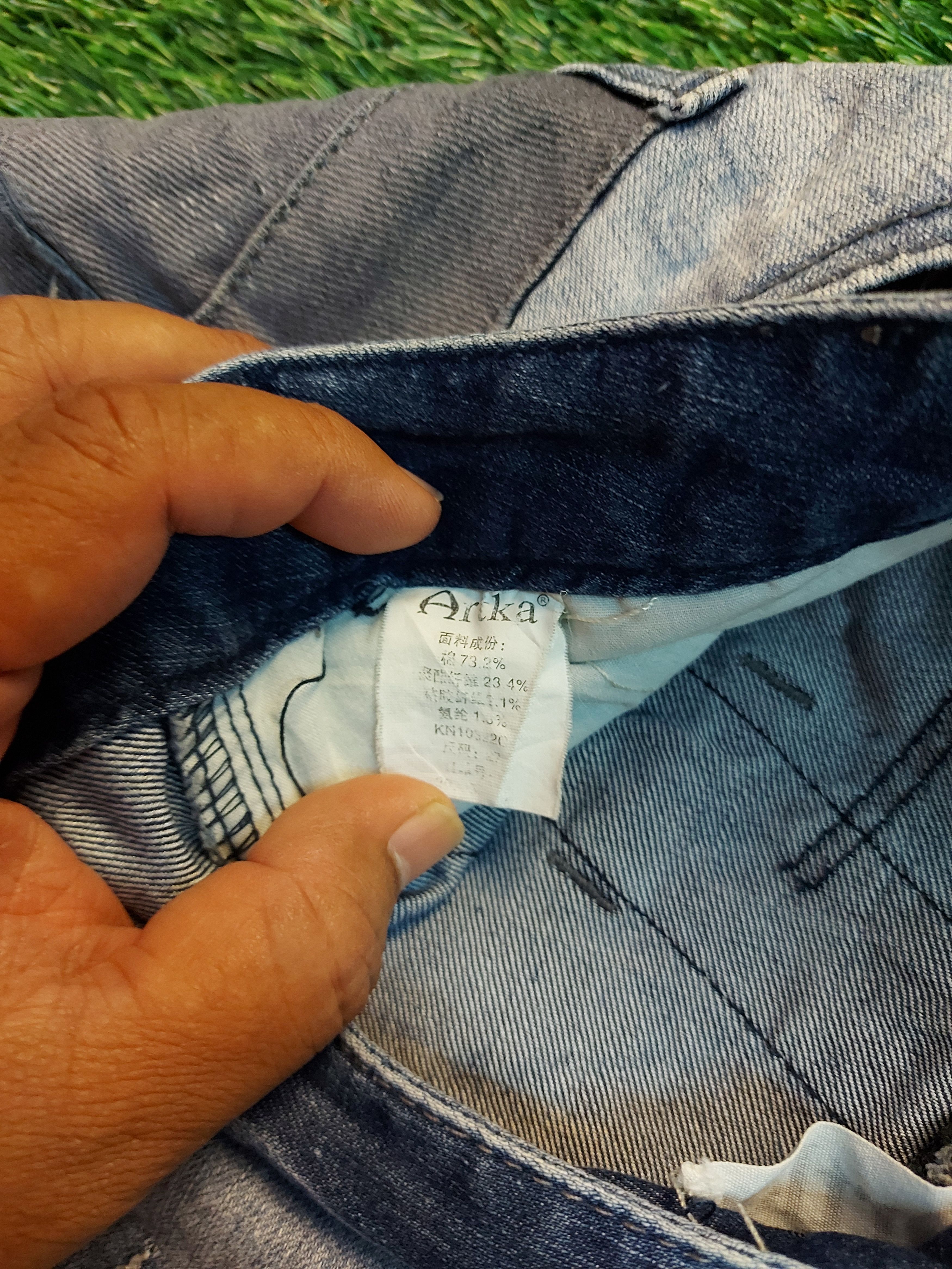 Other (J49) ARTKA - patches jeans Size US 29 - 13 Thumbnail