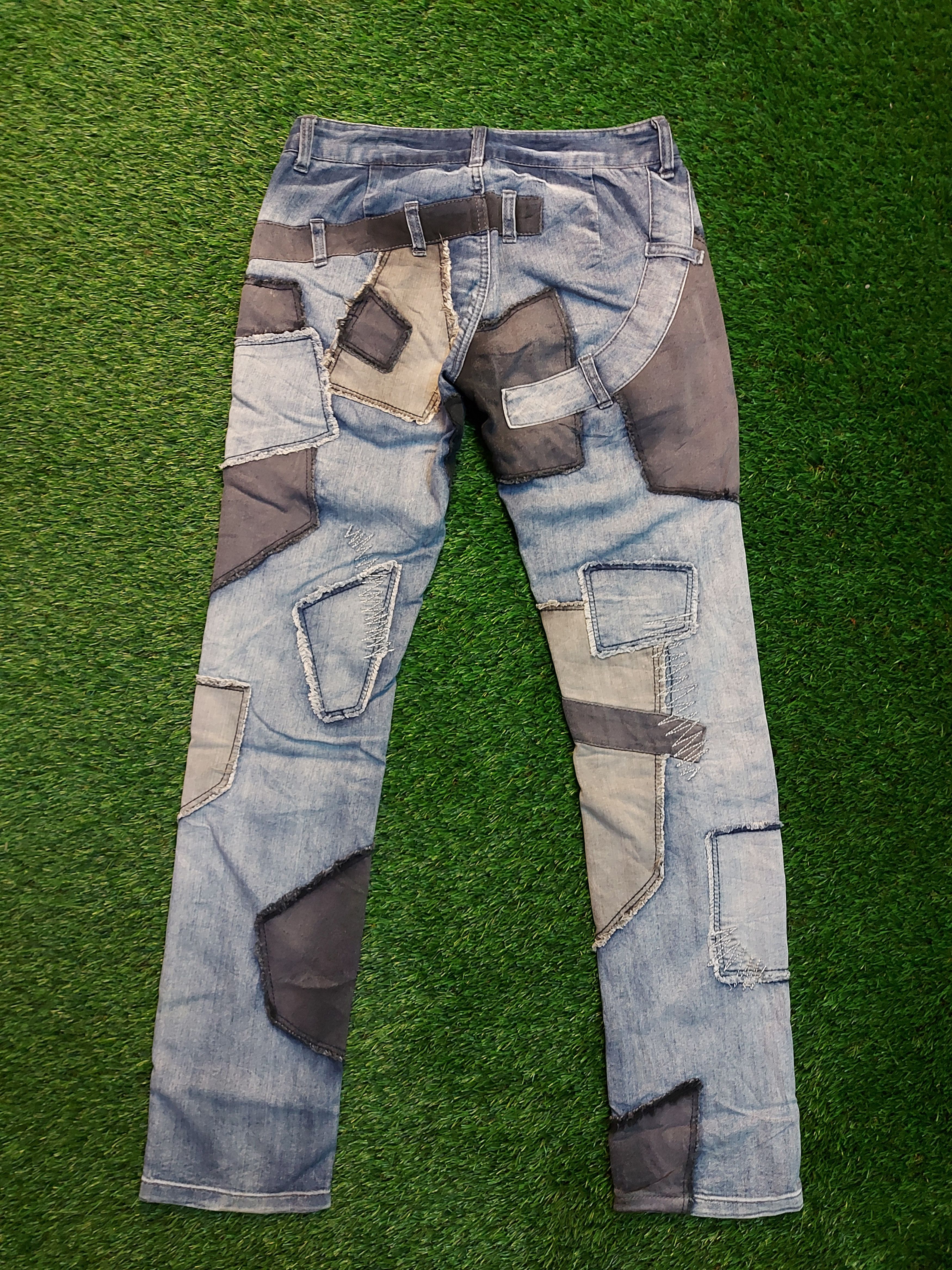 Other (J49) ARTKA - patches jeans Size US 29 - 10 Thumbnail
