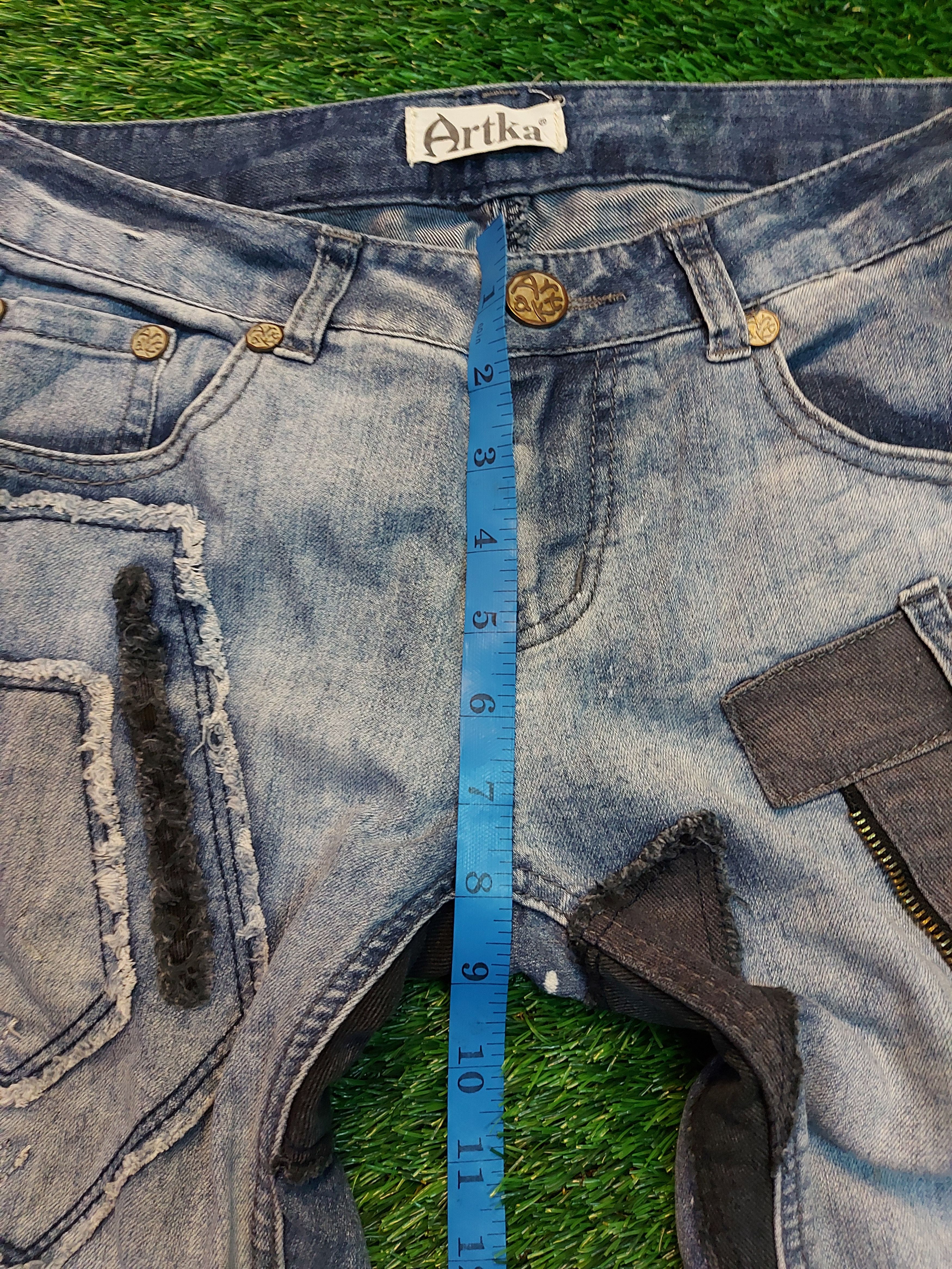 Other (J49) ARTKA - patches jeans Size US 29 - 5 Thumbnail