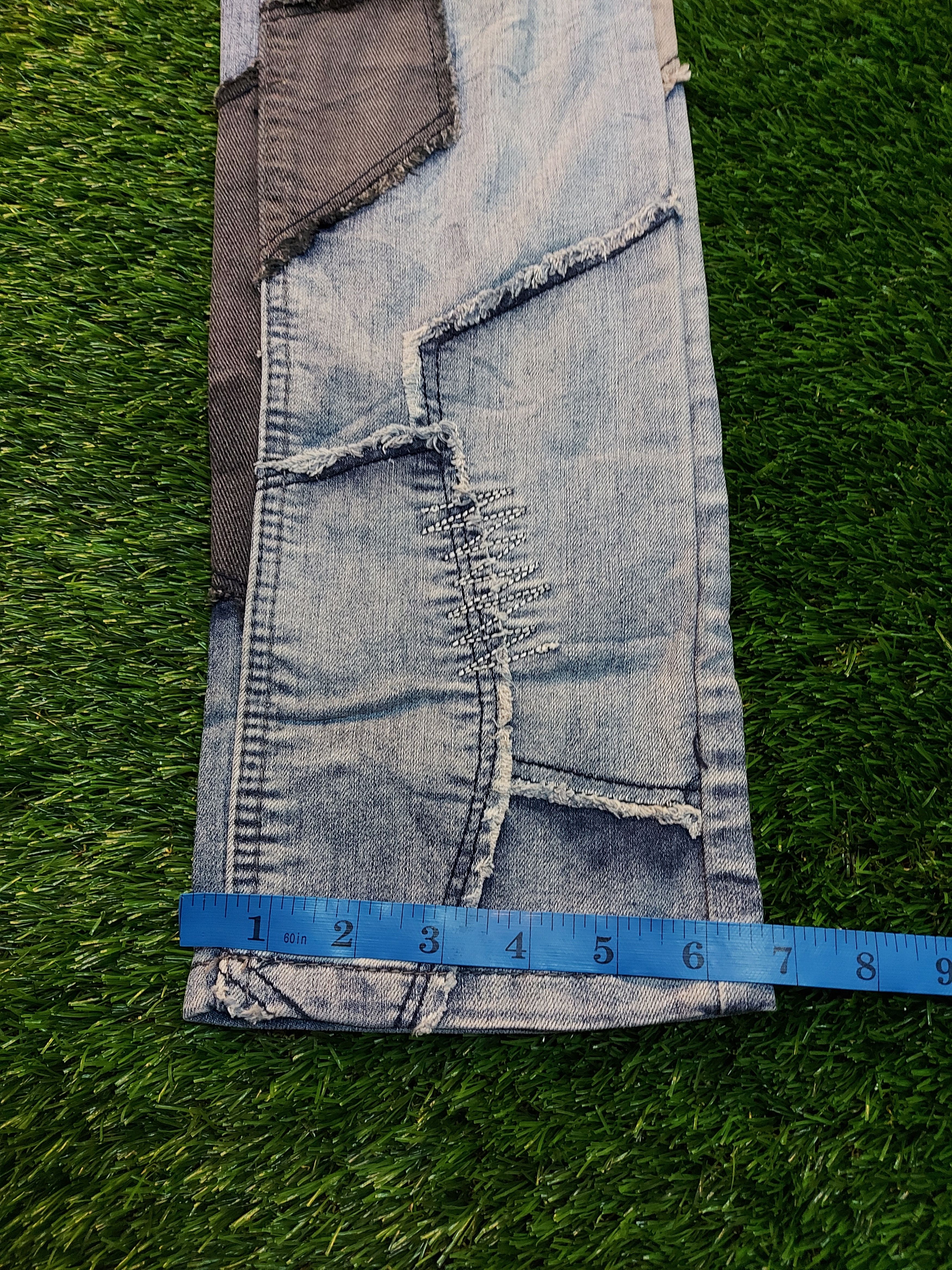 Other (J49) ARTKA - patches jeans Size US 29 - 8 Thumbnail