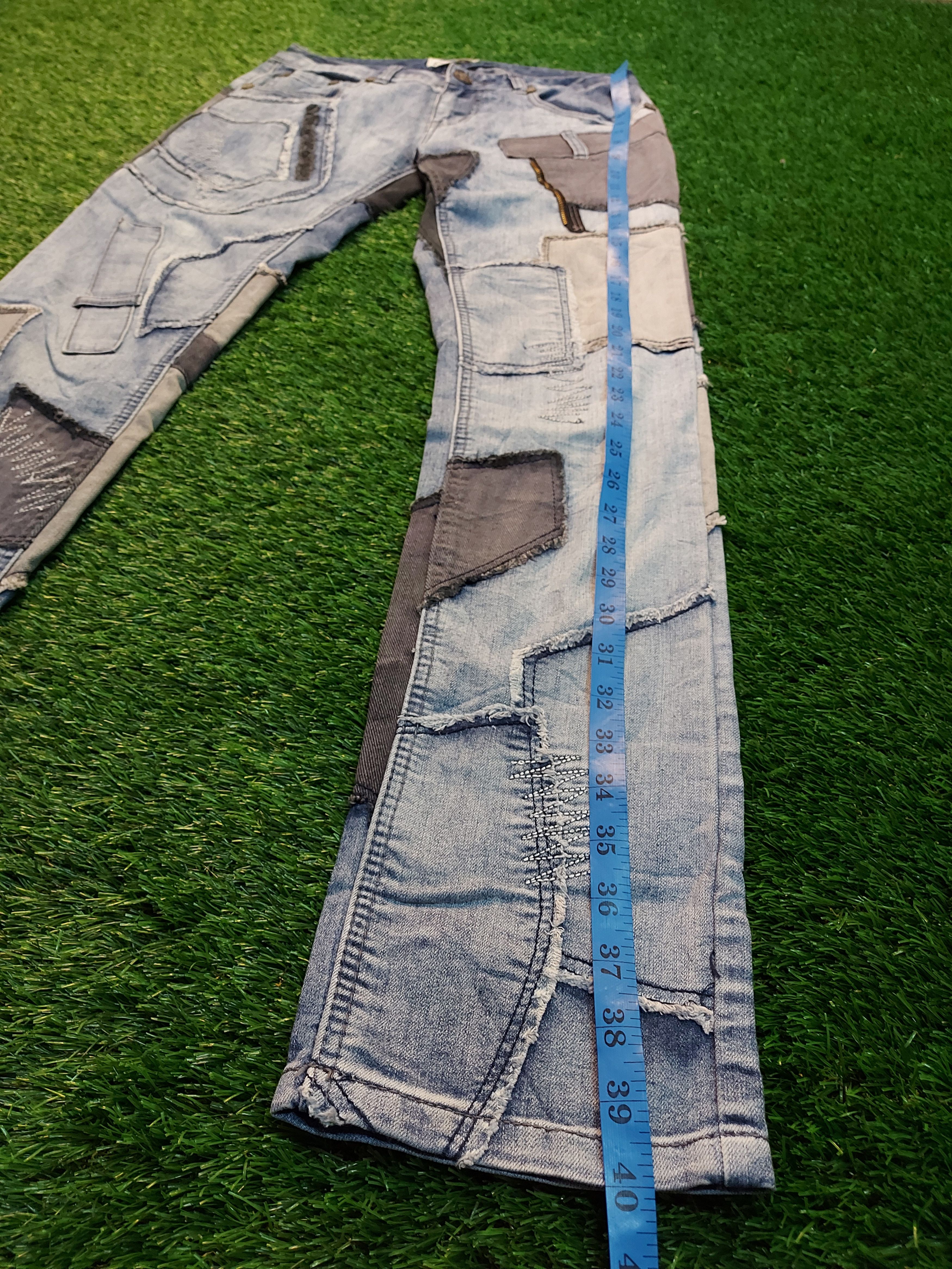 Other (J49) ARTKA - patches jeans Size US 29 - 7 Thumbnail