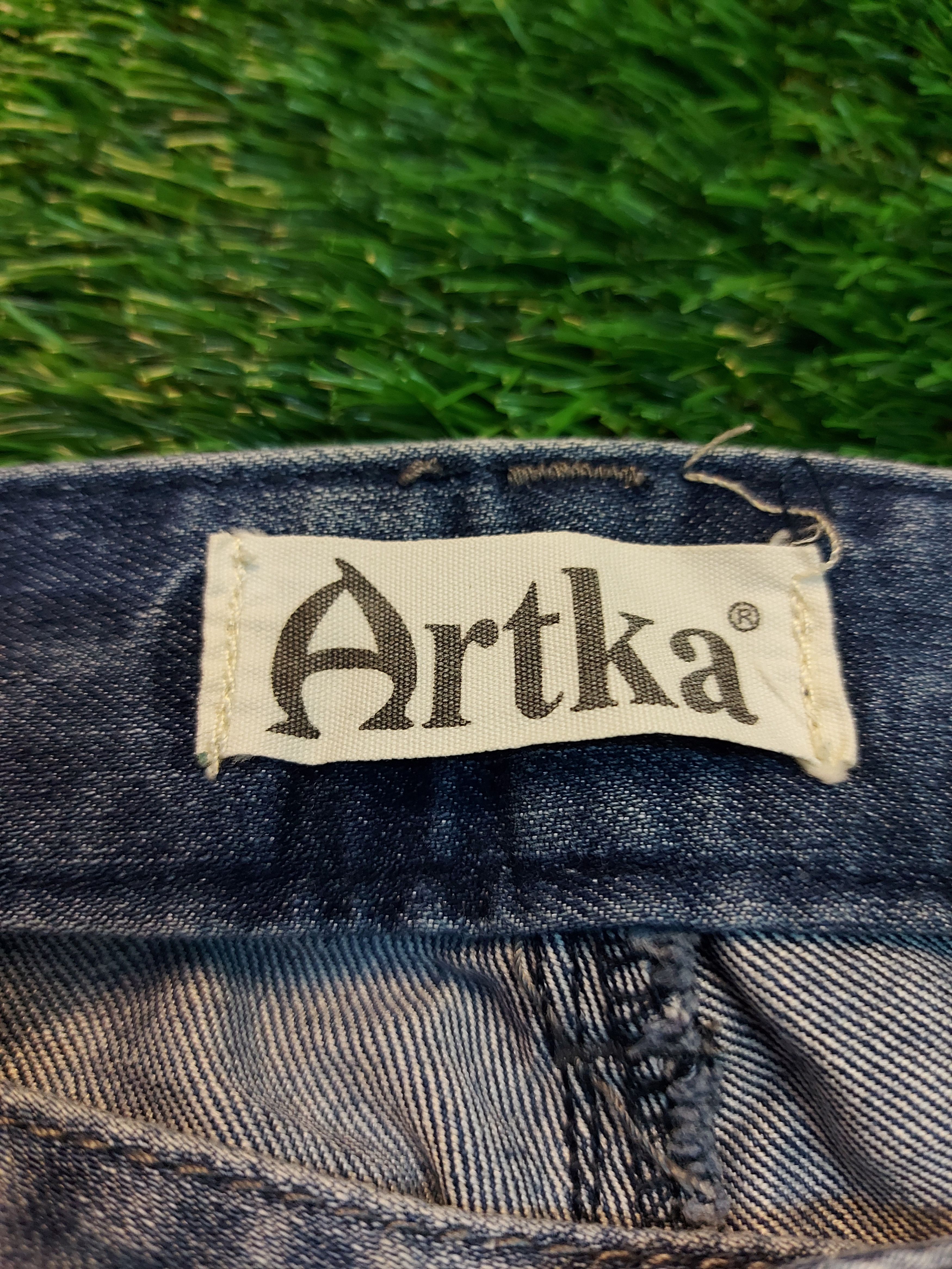 Other (J49) ARTKA - patches jeans Size US 29 - 14 Thumbnail
