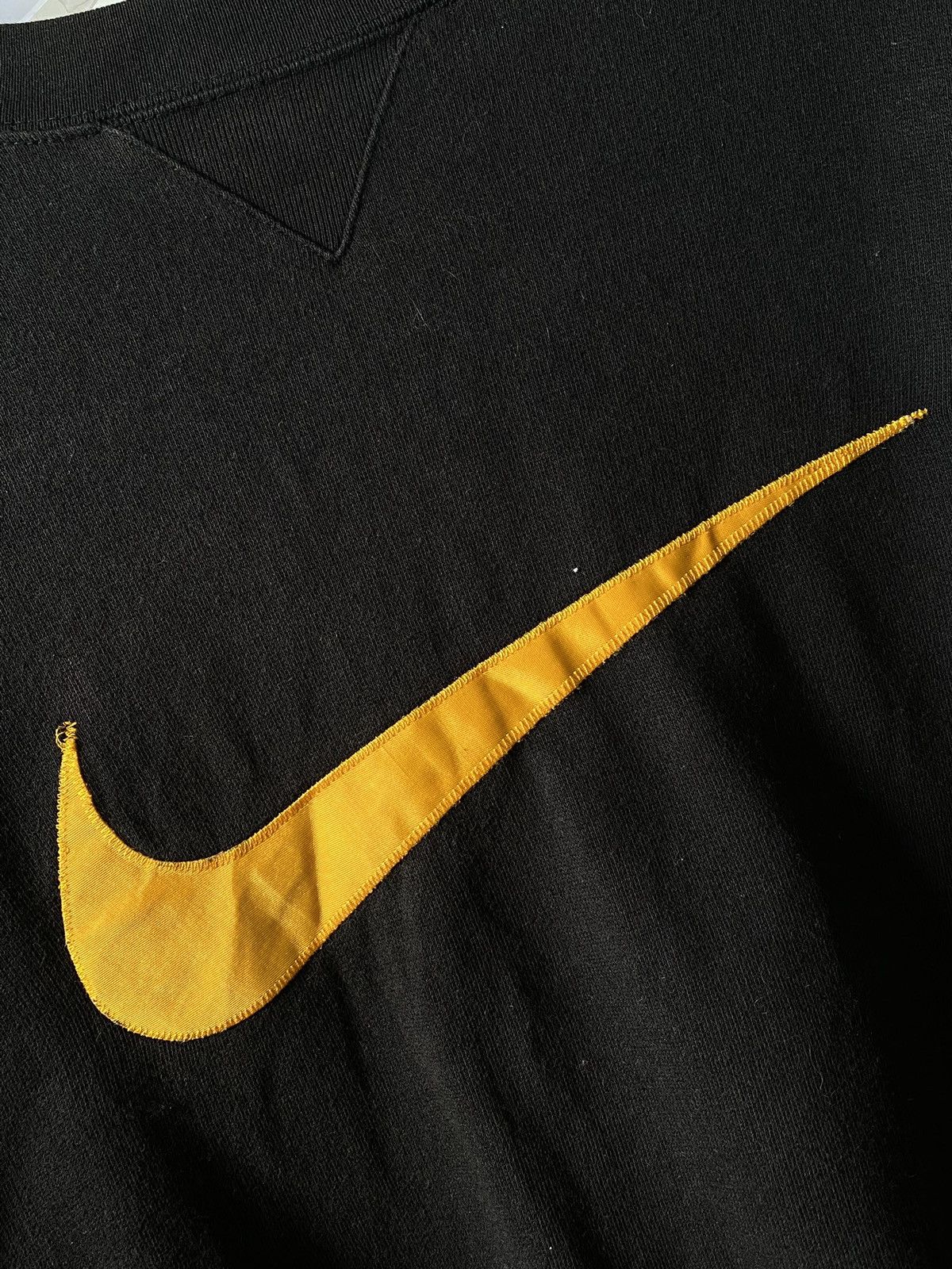Nike × Vintage Rare Vintage 90’s Nike Big Swoosh Sweatshirt Size US M / EU 48-50 / 2 - 4 Thumbnail