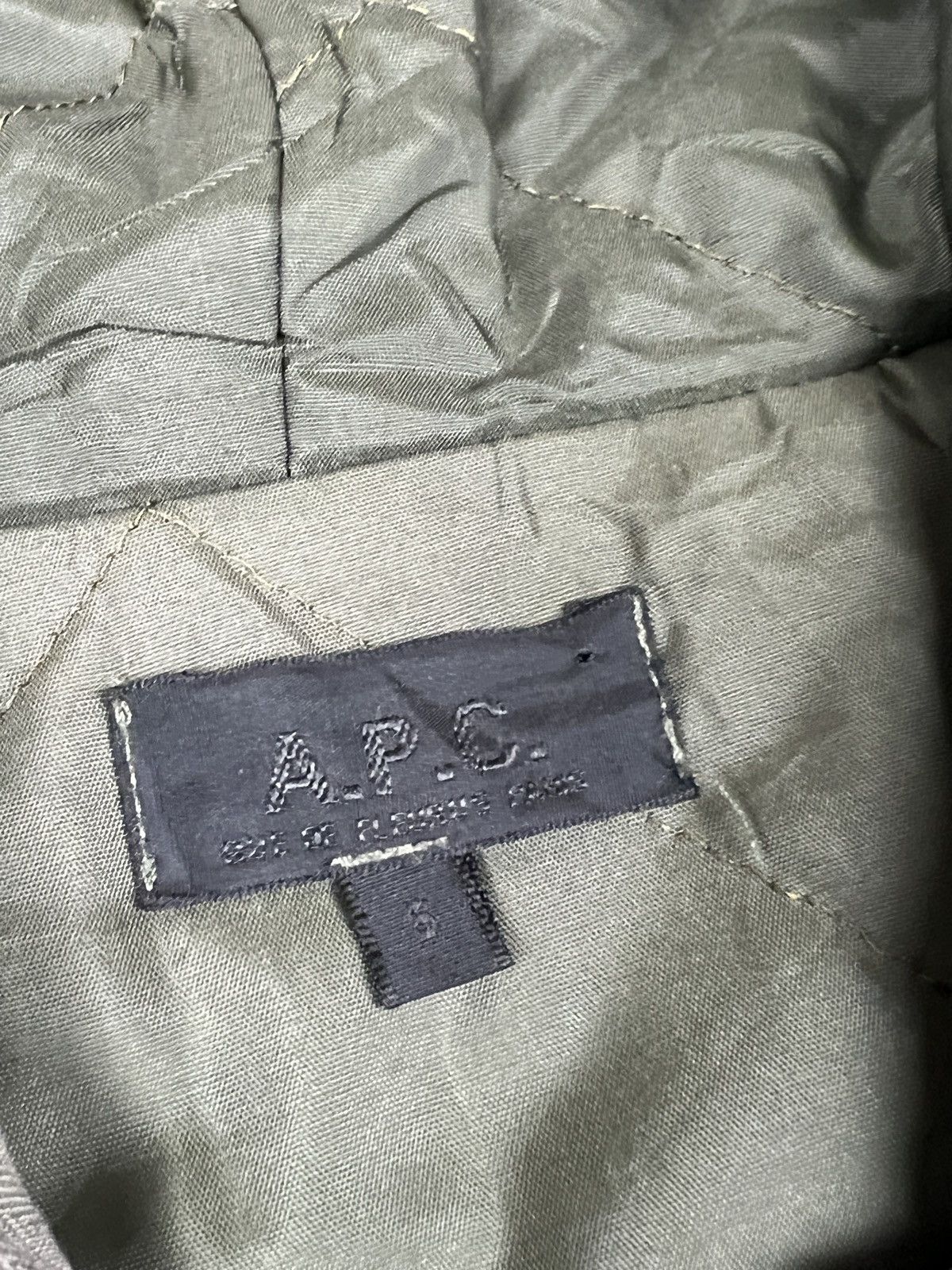 A.P.C. A.P.C 🇫🇷 Military Fur Lined HBT Parka Jacket Size US S / EU 44-46 / 1 - 15 Thumbnail
