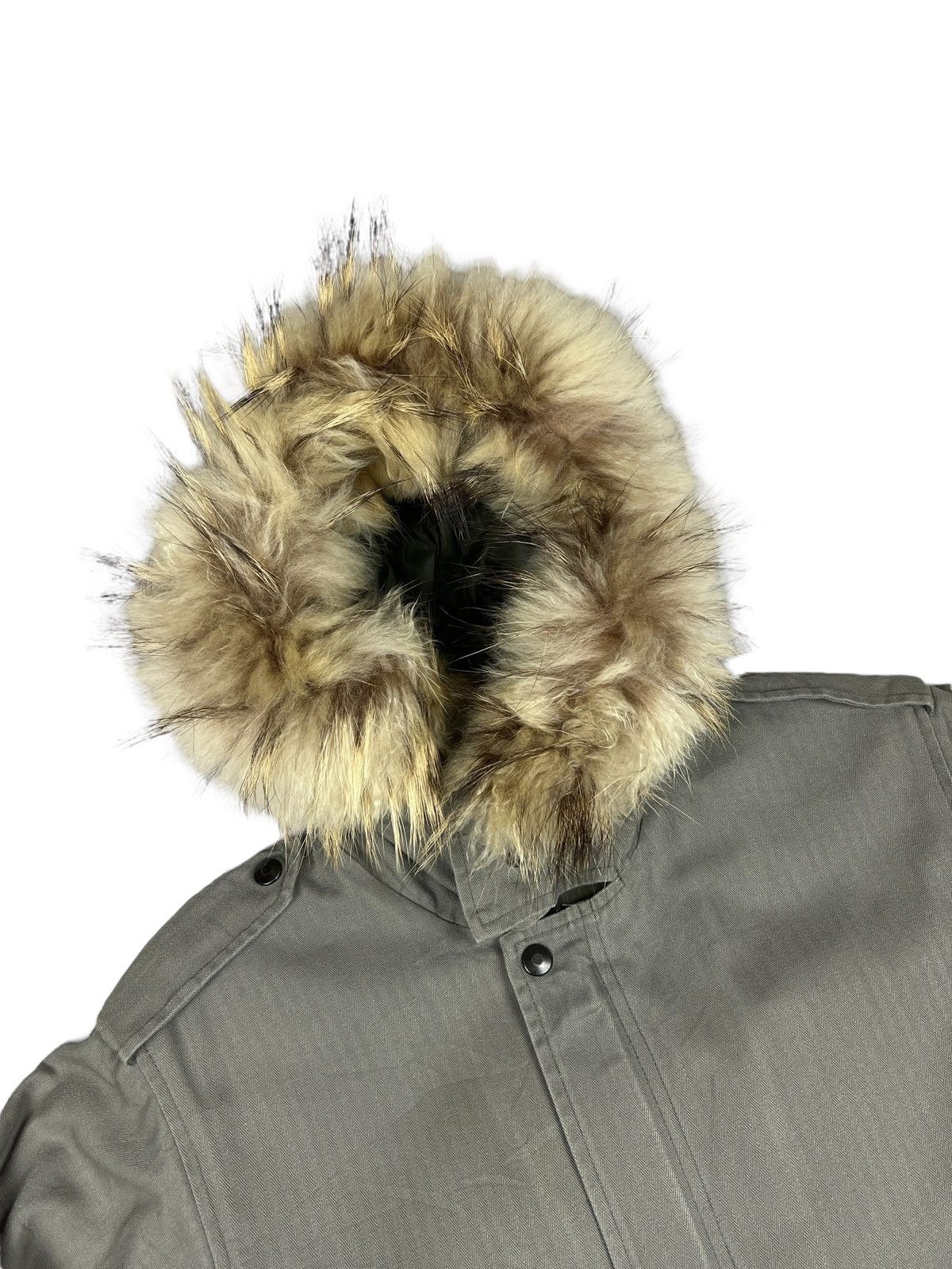 A.P.C. A.P.C 🇫🇷 Military Fur Lined HBT Parka Jacket Size US S / EU 44-46 / 1 - 6 Thumbnail