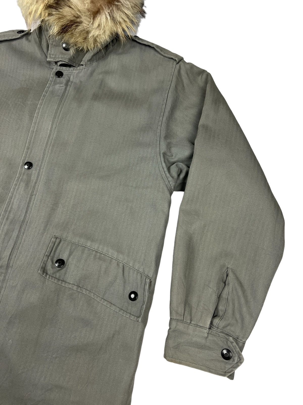 A.P.C. A.P.C 🇫🇷 Military Fur Lined HBT Parka Jacket Size US S / EU 44-46 / 1 - 3 Thumbnail