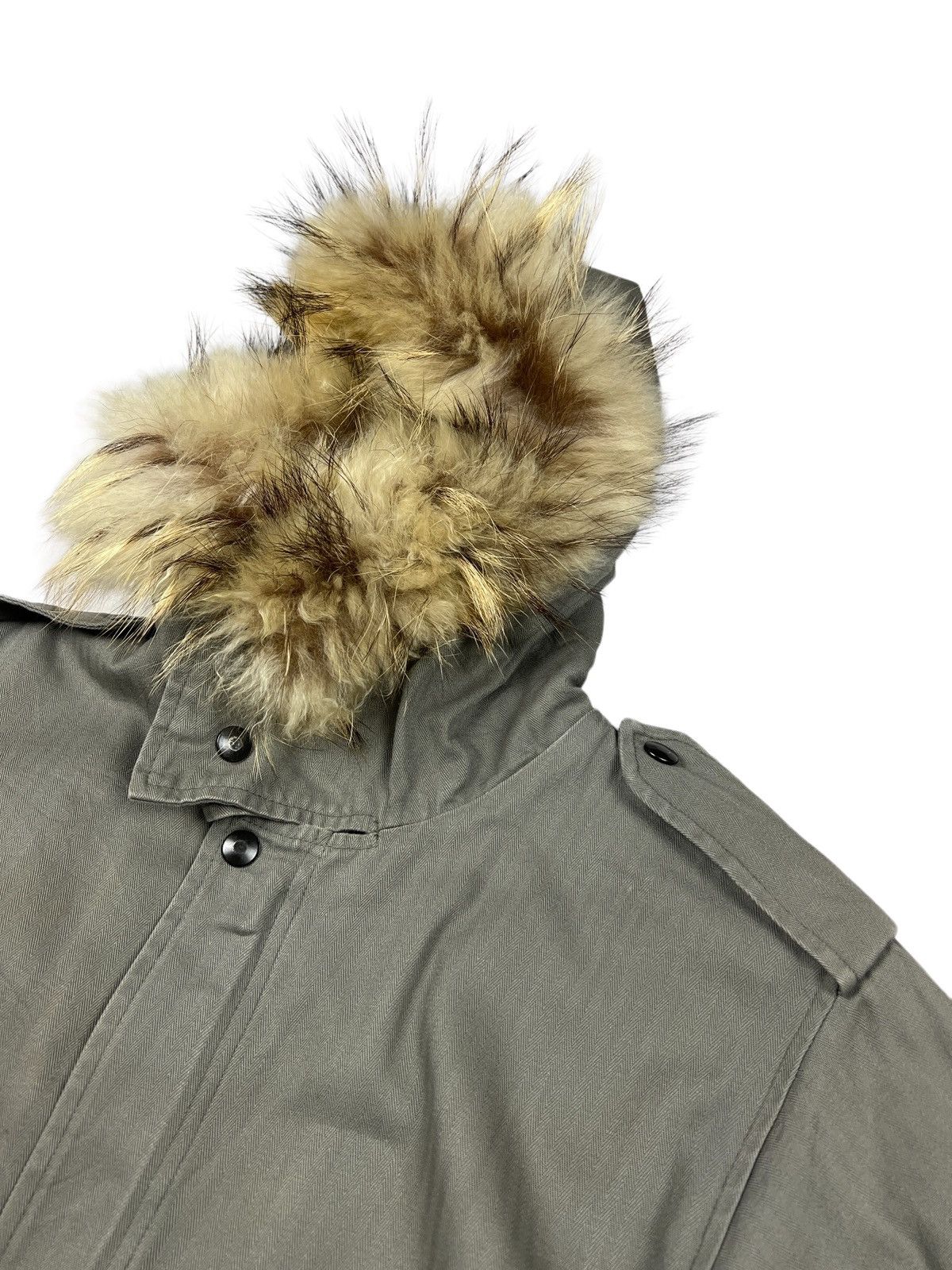 A.P.C. A.P.C 🇫🇷 Military Fur Lined HBT Parka Jacket Size US S / EU 44-46 / 1 - 10 Thumbnail