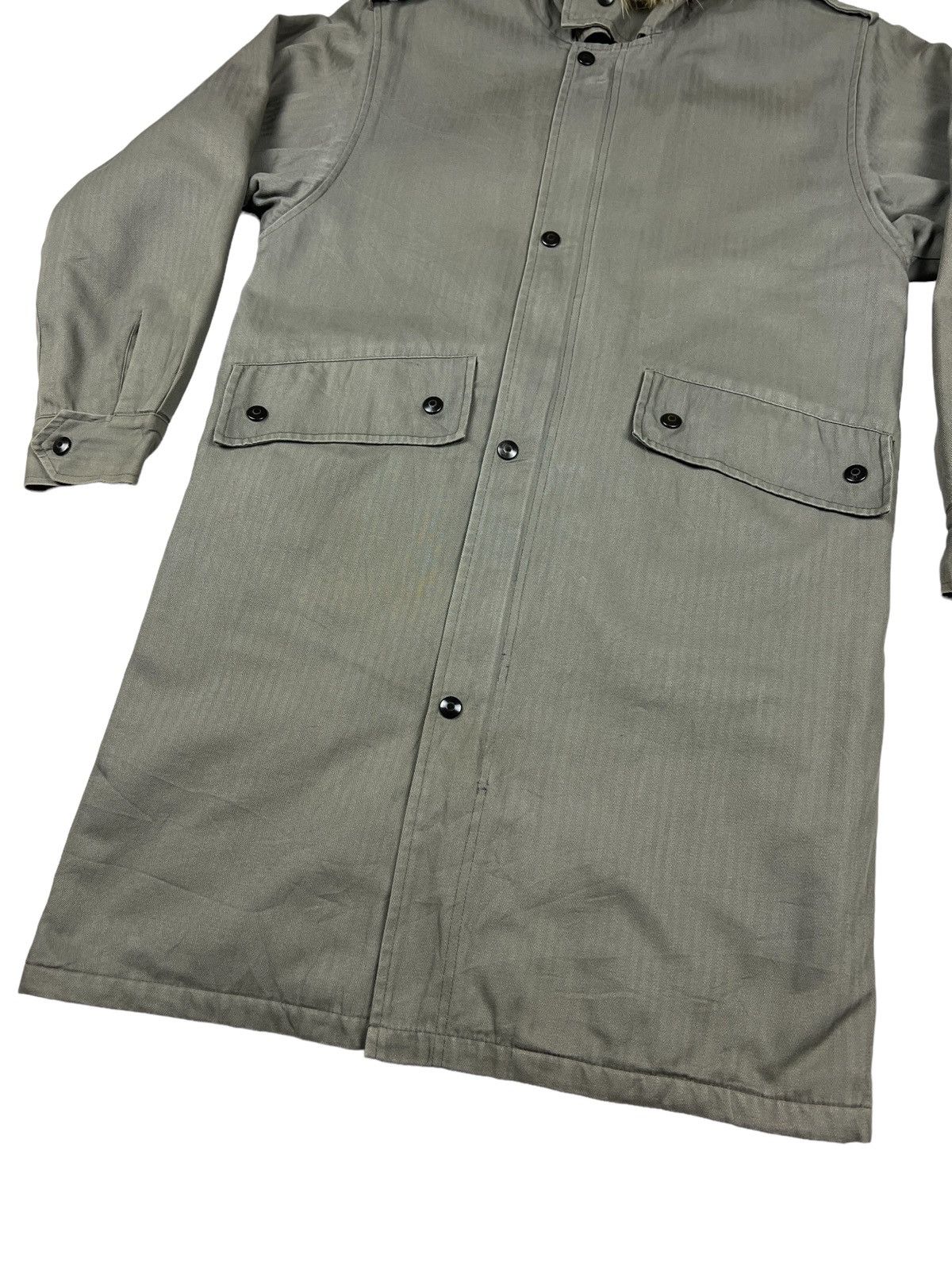 A.P.C. A.P.C 🇫🇷 Military Fur Lined HBT Parka Jacket Size US S / EU 44-46 / 1 - 2 Thumbnail