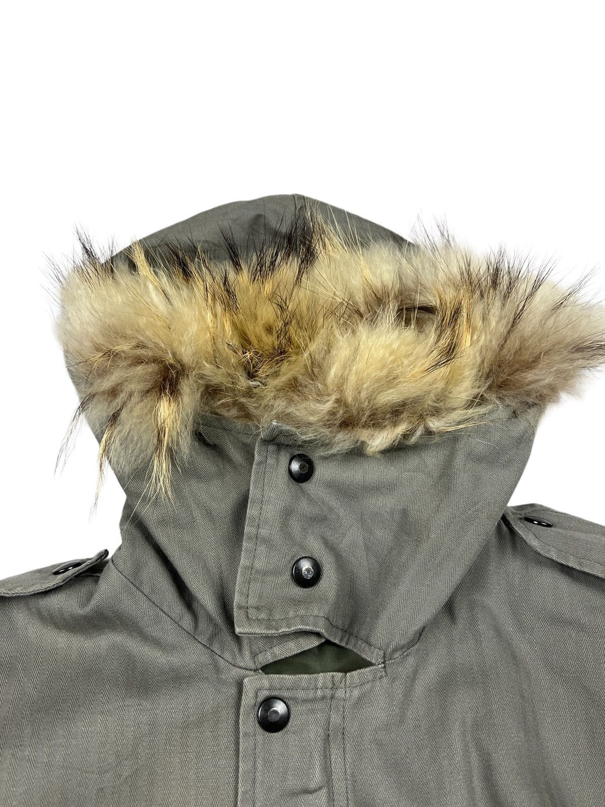 A.P.C. A.P.C 🇫🇷 Military Fur Lined HBT Parka Jacket Size US S / EU 44-46 / 1 - 11 Thumbnail