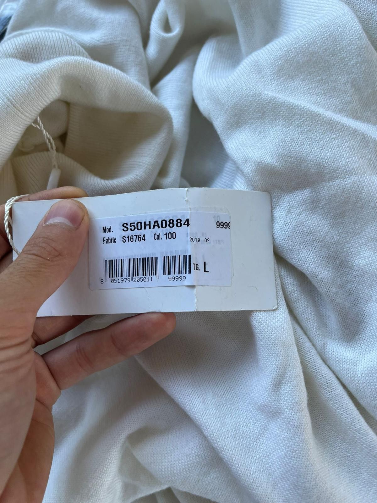 Maison Margiela Wool Elbow Patch Turtleneck in White Size US L / EU 52-54 / 3 - 14 Thumbnail