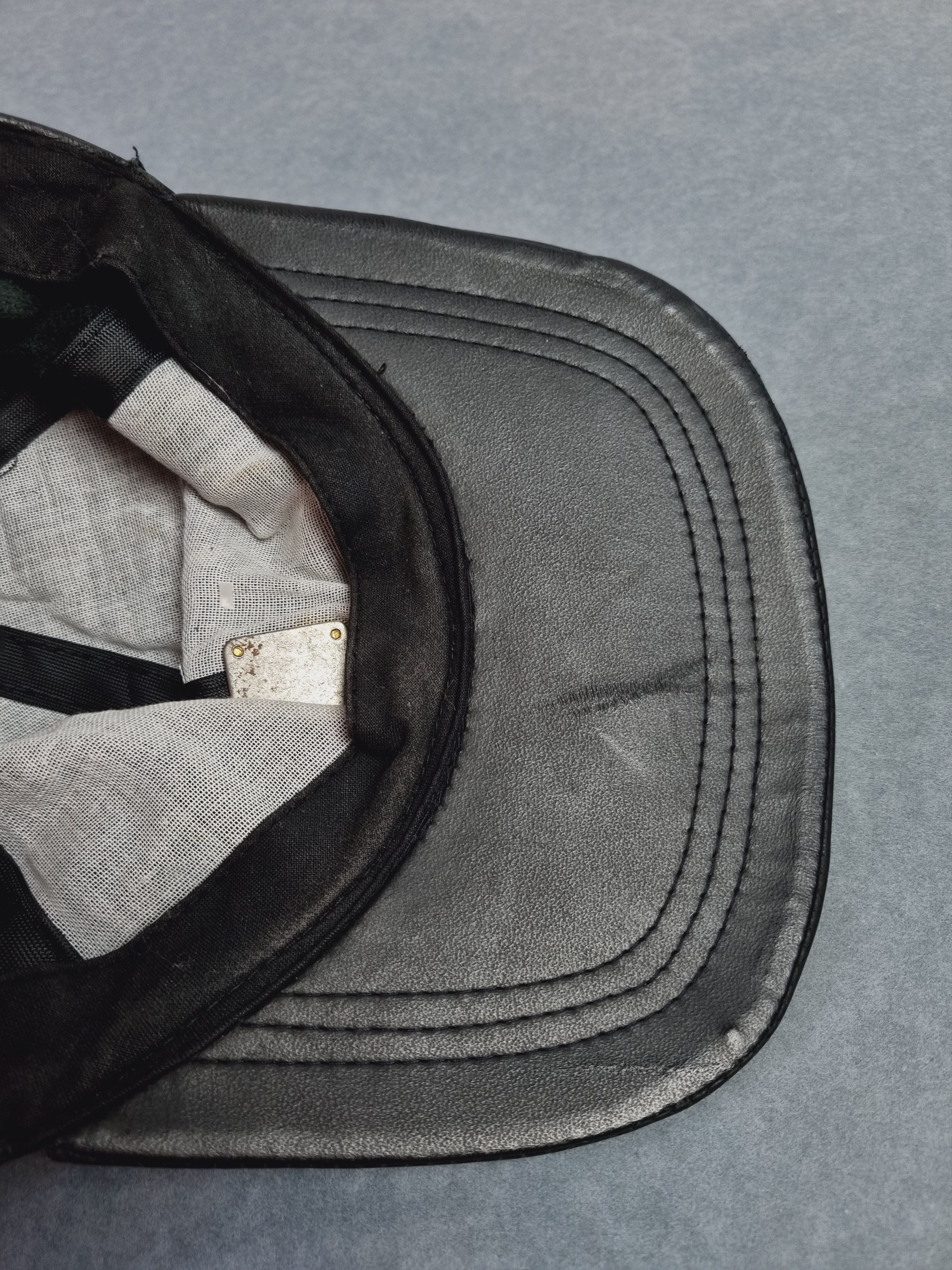 Genuine Leather × Leather × MCM Rare MCM Leather Cap Vintage Size ONE SIZE - 9 Thumbnail