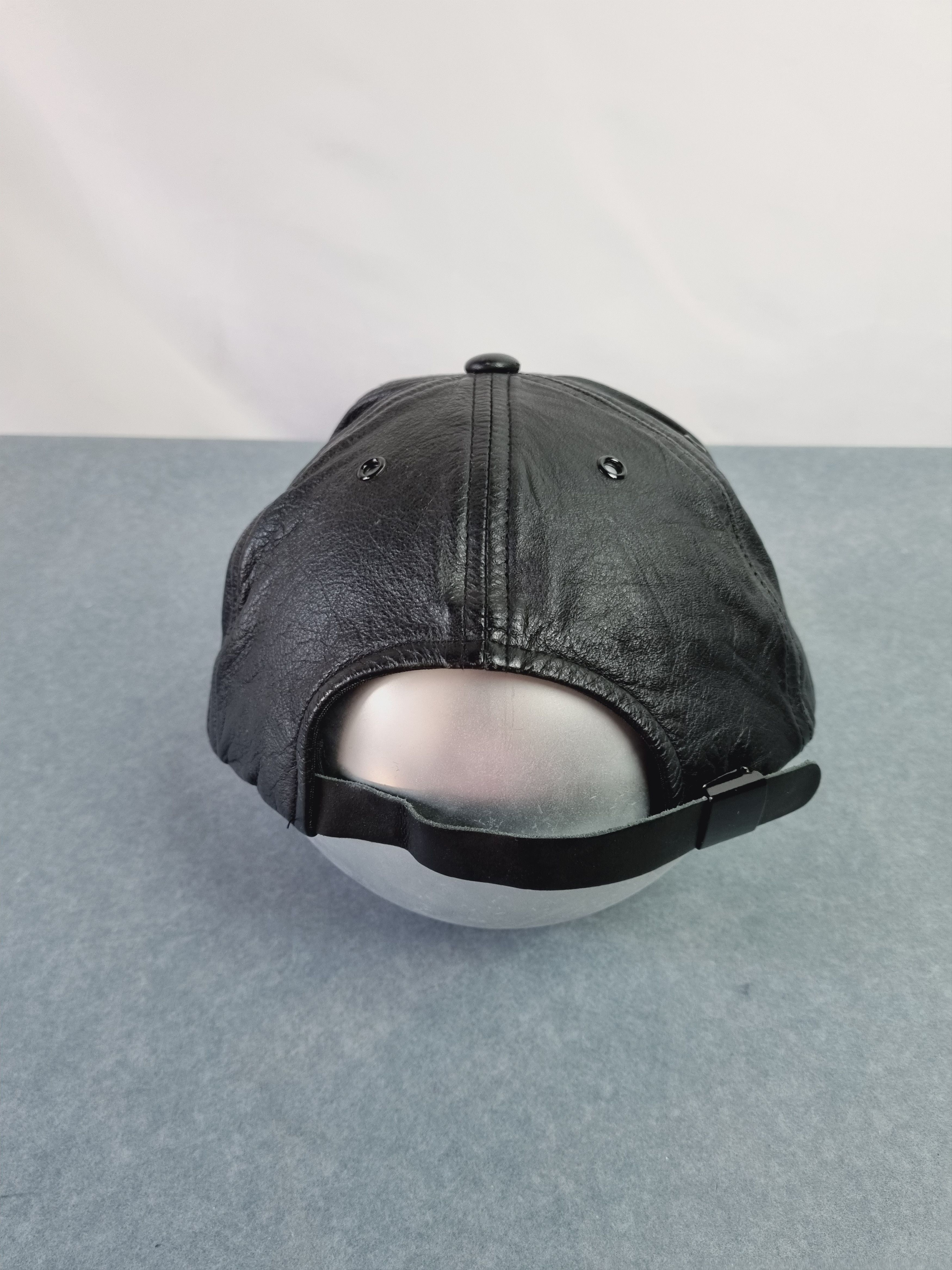 Genuine Leather × Leather × MCM Rare MCM Leather Cap Vintage Size ONE SIZE - 5 Thumbnail