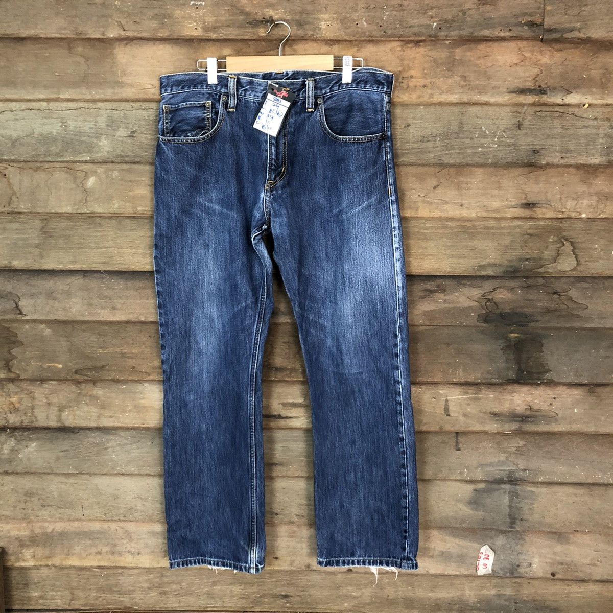 Japanese Brand Japanese Brand Distressed Denim Pants #5092 Size US 34 / EU 50 - 1 Thumbnail