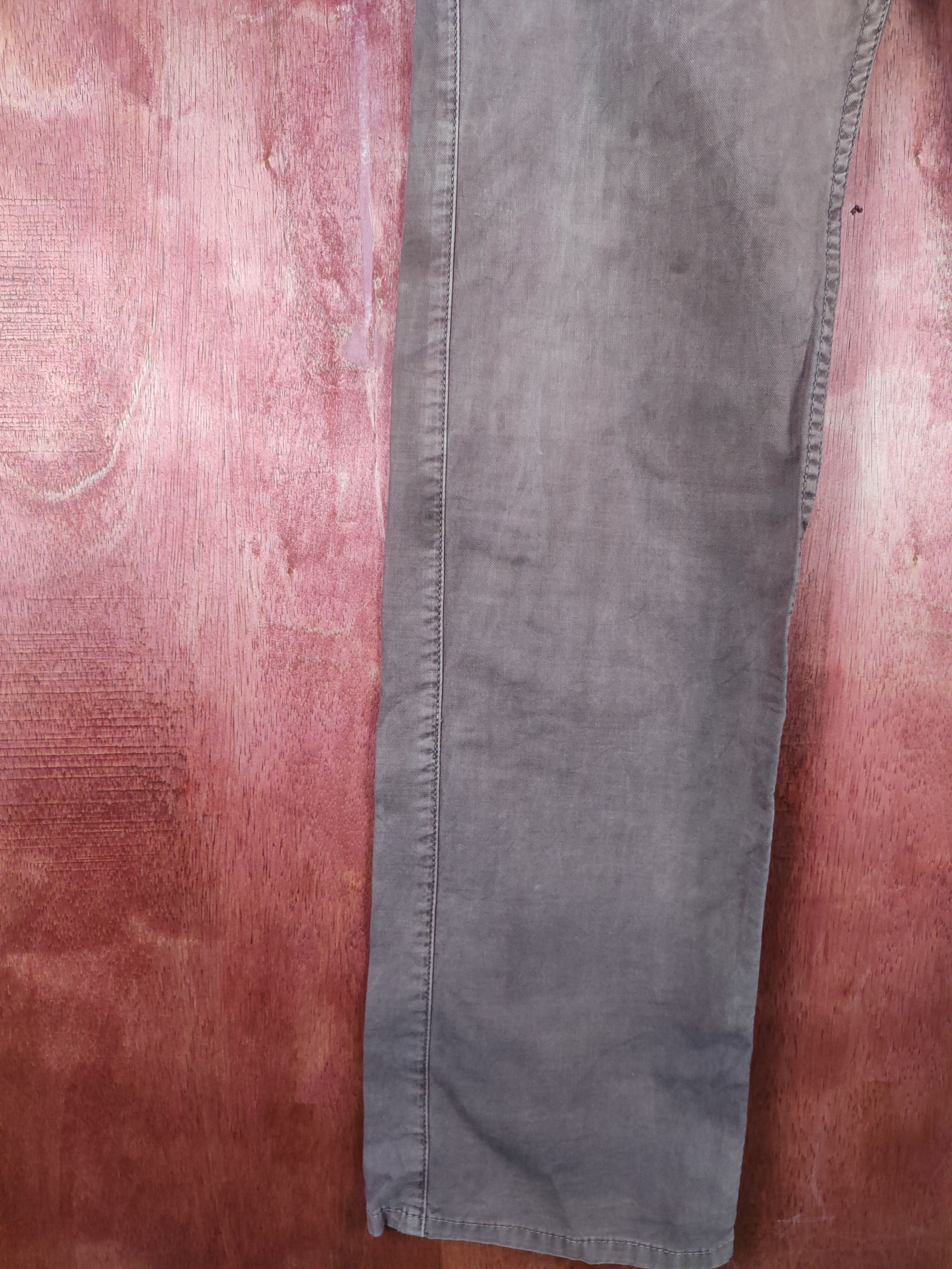 Japanese Brand × Vintage Back Number Purple buckle back pants #4688 Size US 34 / EU 50 - 4 Thumbnail