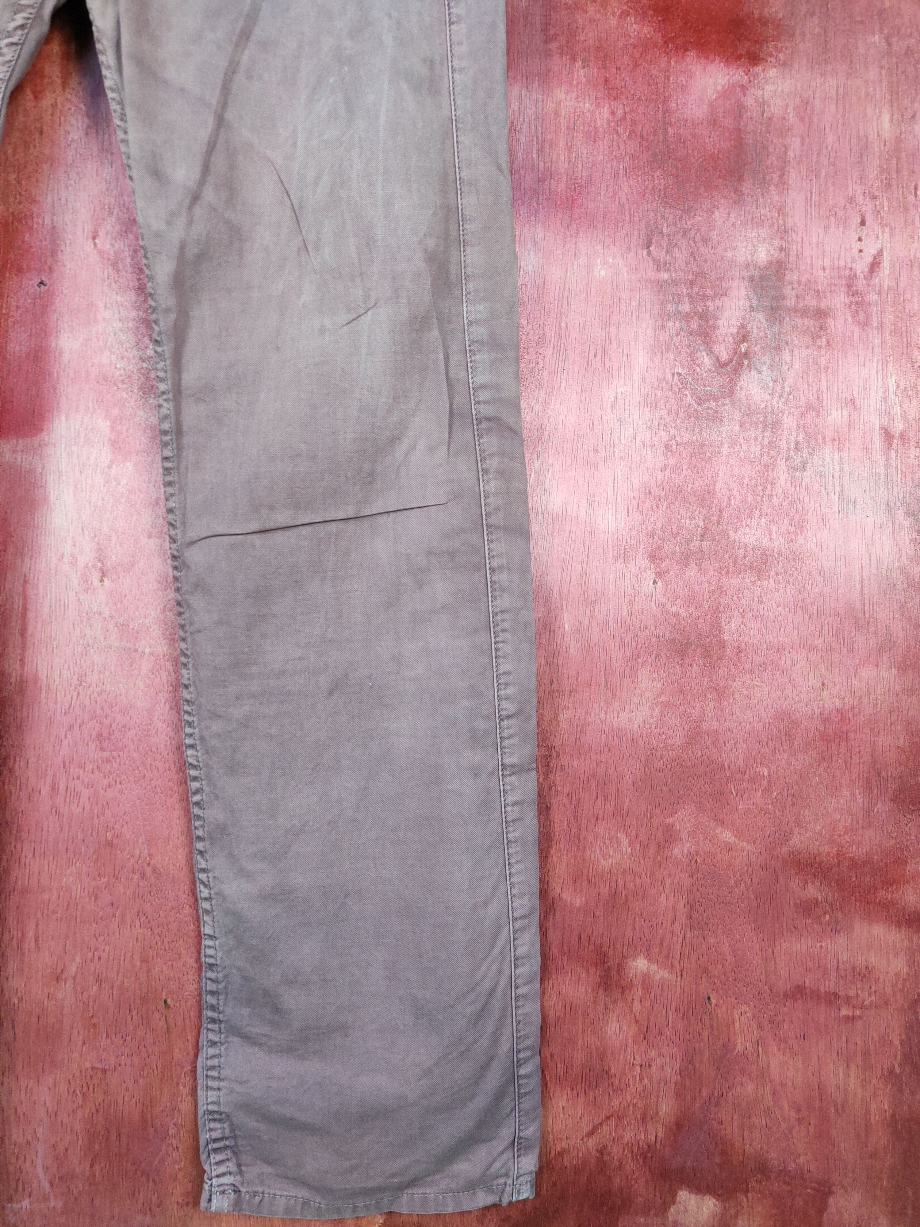 Japanese Brand × Vintage Back Number Purple buckle back pants #4688 Size US 34 / EU 50 - 6 Thumbnail